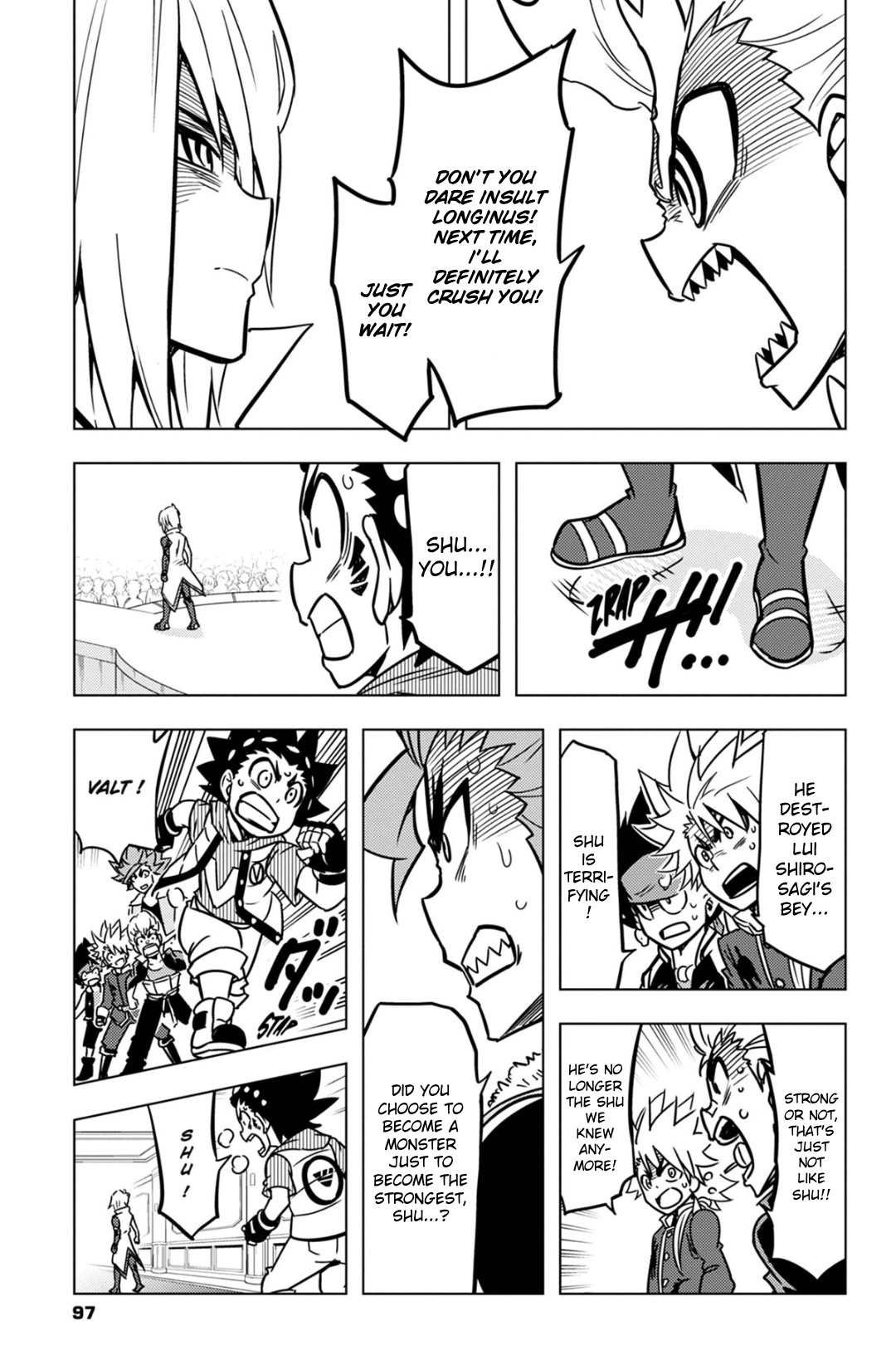 Read Beyblade Burst chapter 41 image 22 on Lezhin