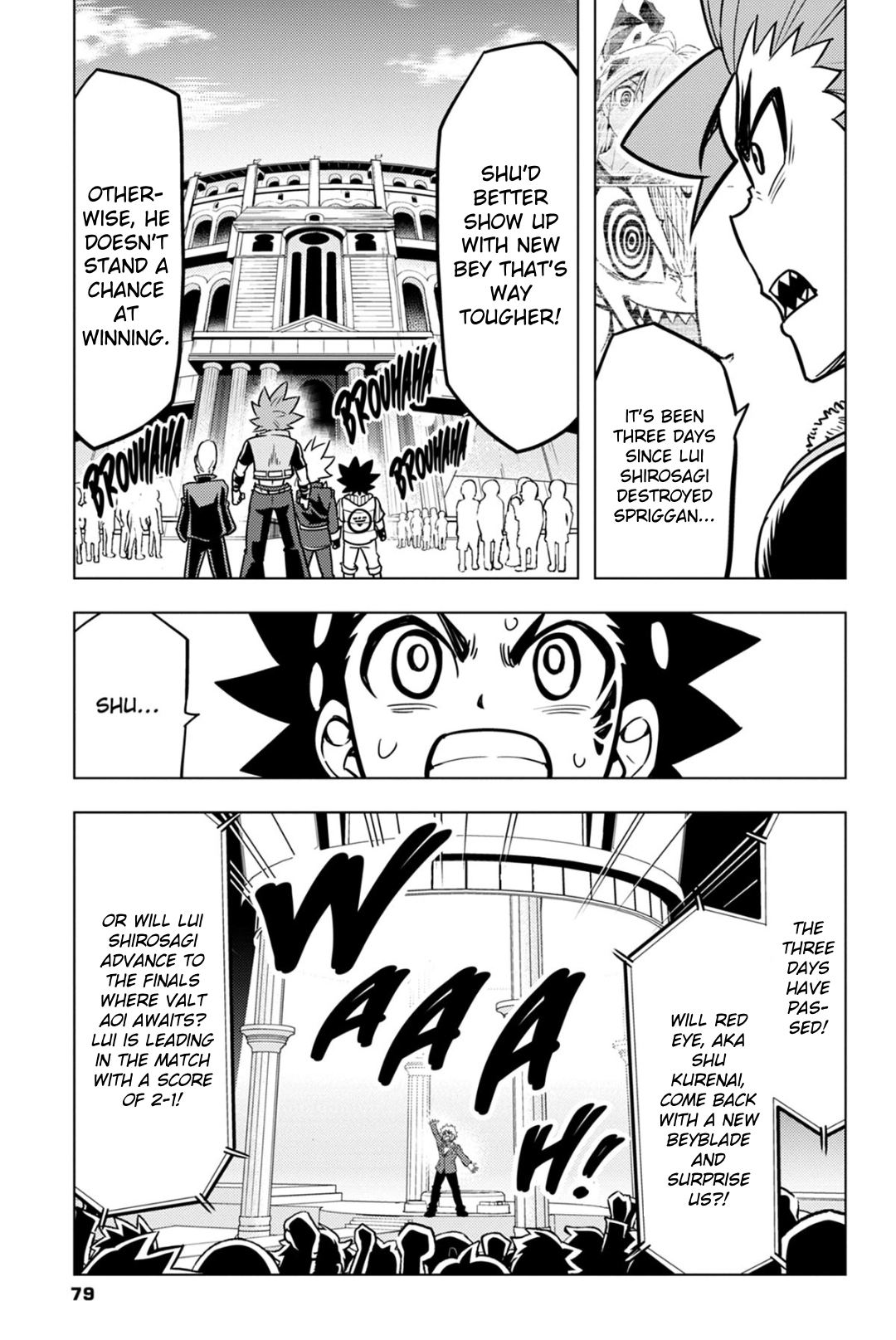 Read Beyblade Burst chapter 41 image 4 on Lezhin