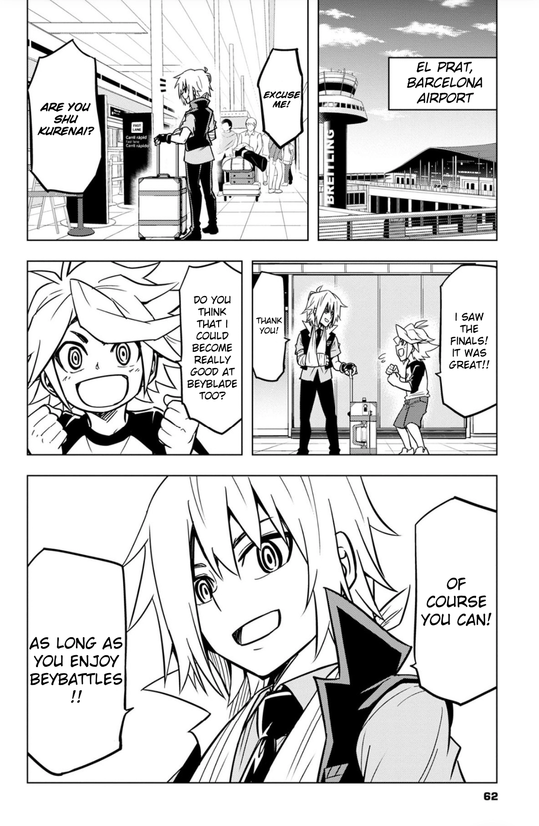 Read Beyblade Burst chapter 45 image 15 on Lezhin