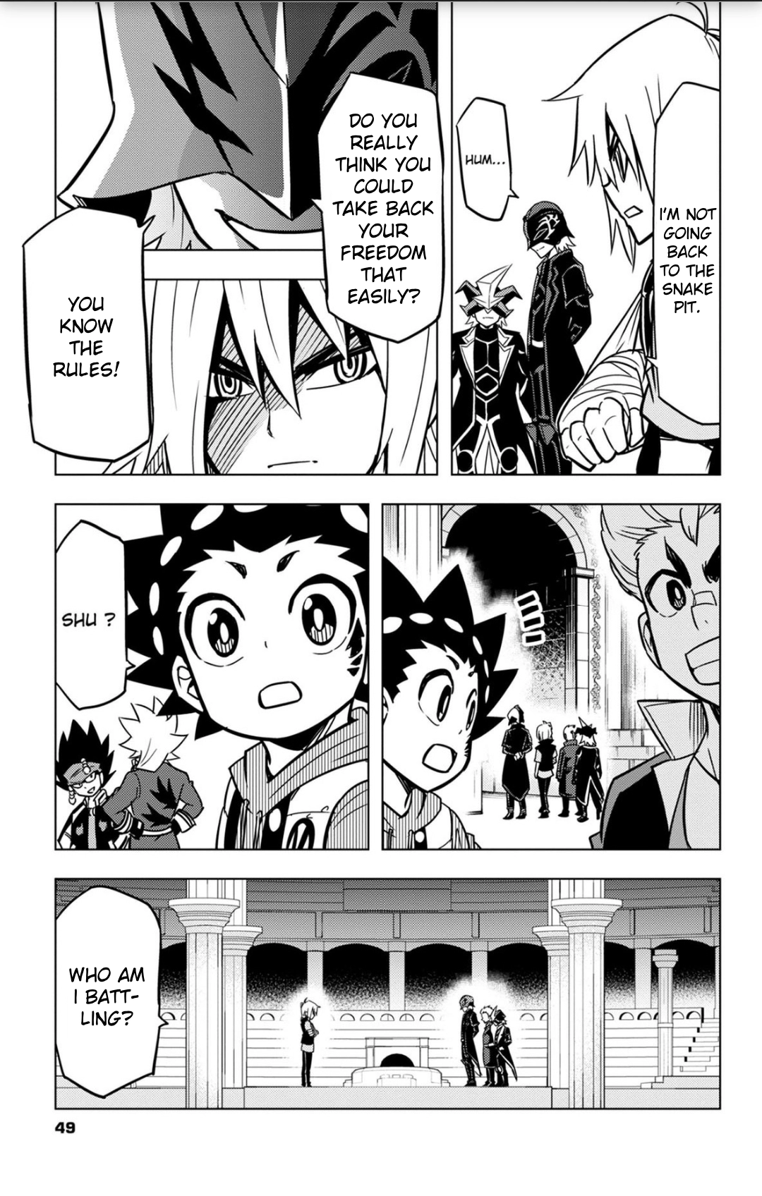 Read Beyblade Burst chapter 45 image 2 on Lezhin