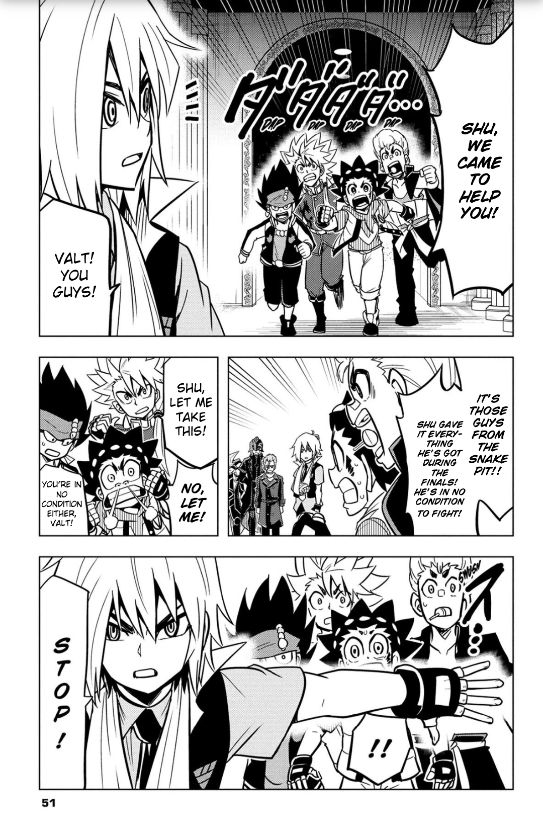Read Beyblade Burst chapter 45 image 4 on Lezhin