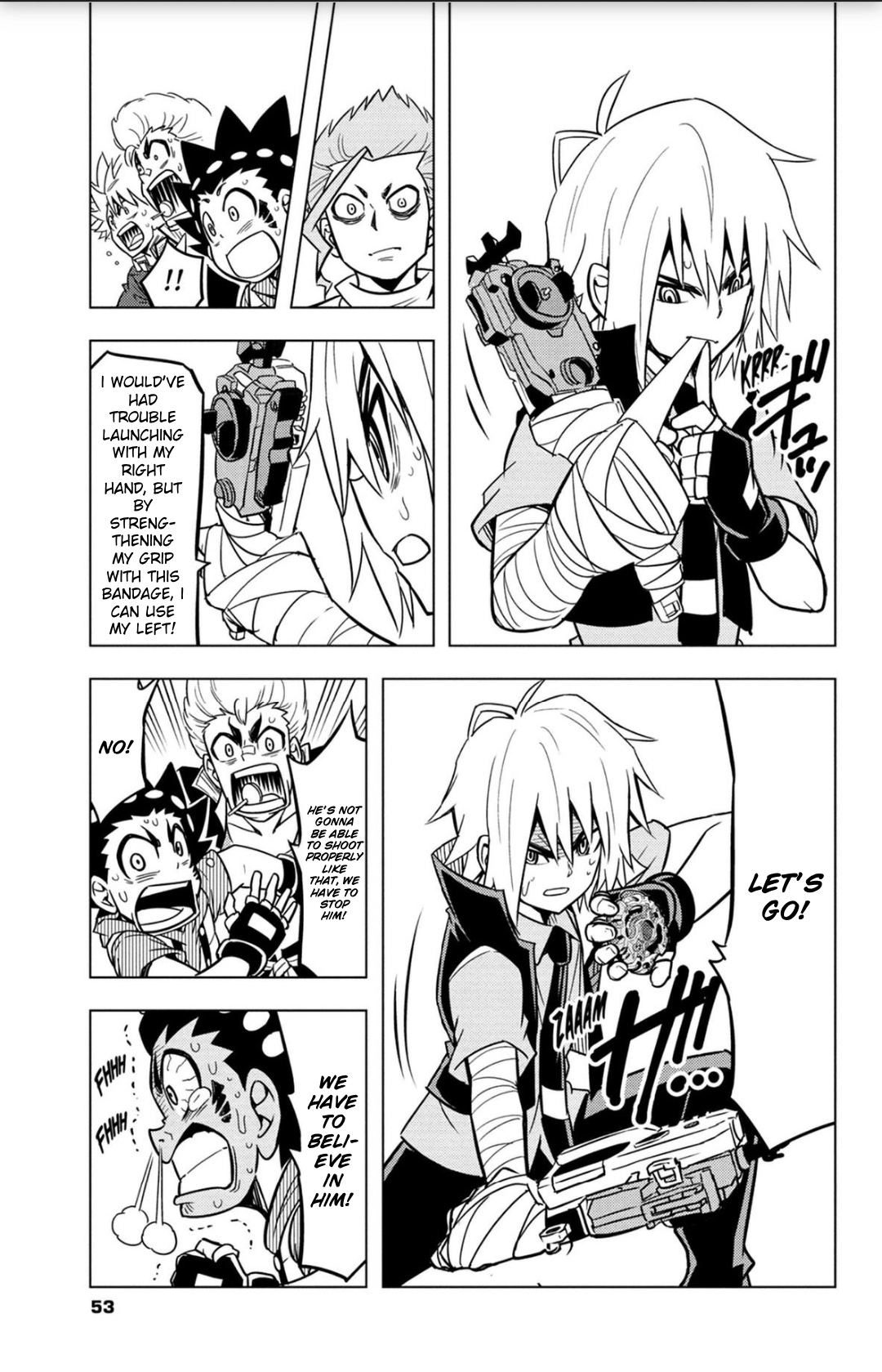 Read Beyblade Burst chapter 45 image 6 on Lezhin