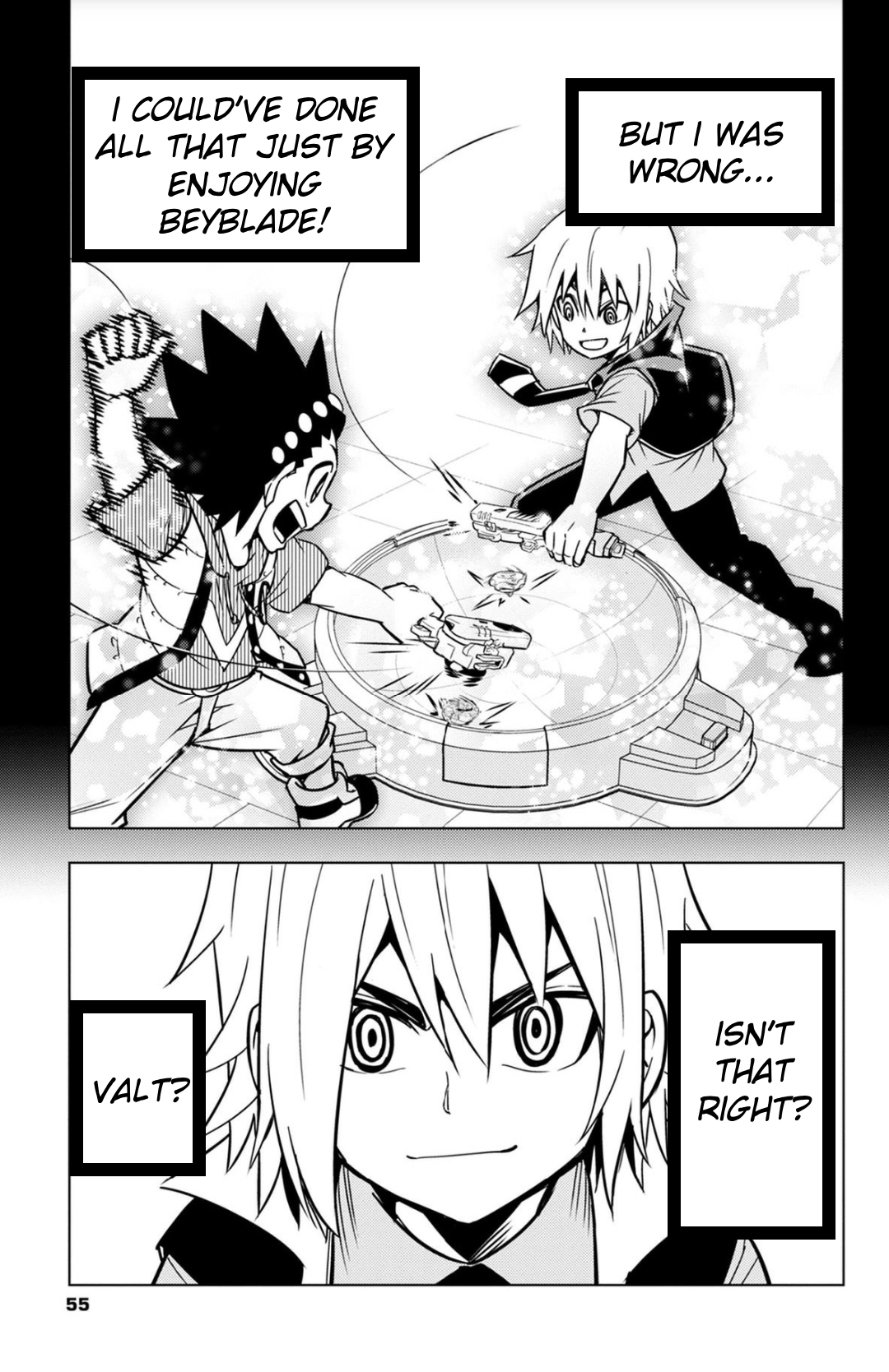 Read Beyblade Burst chapter 45 image 8 on Lezhin