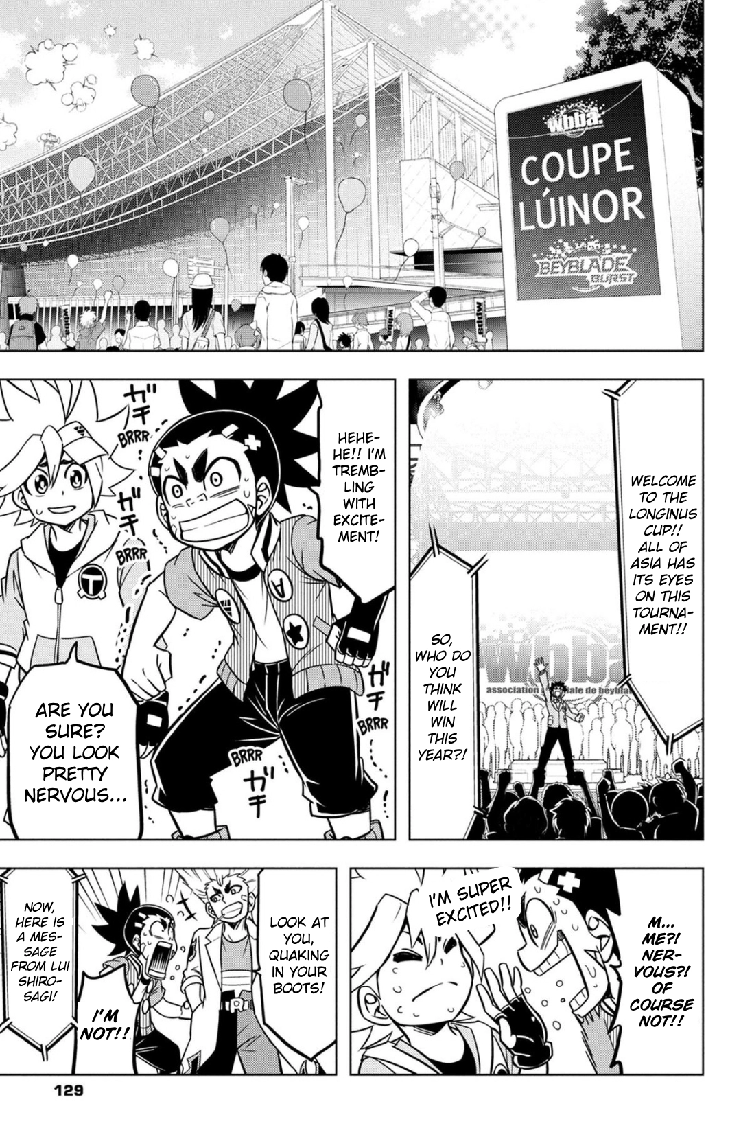 Read Beyblade Burst chapter 47 image 11 on Lezhin
