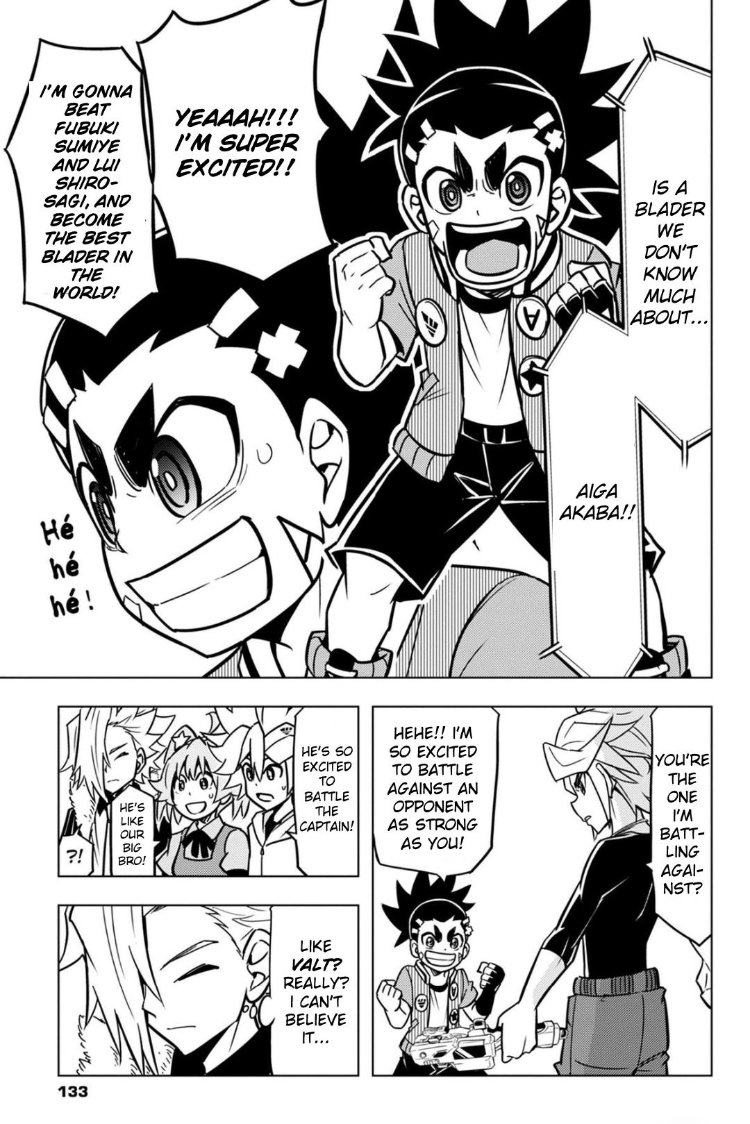 Read Beyblade Burst chapter 47 image 15 on Lezhin