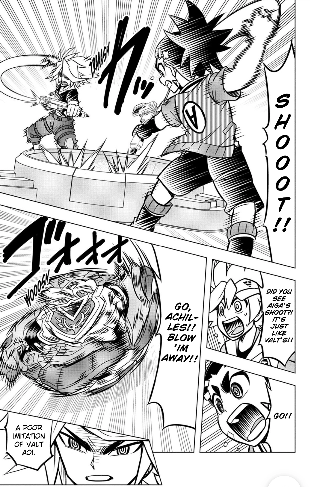 Read Beyblade Burst chapter 47 image 17 on Lezhin