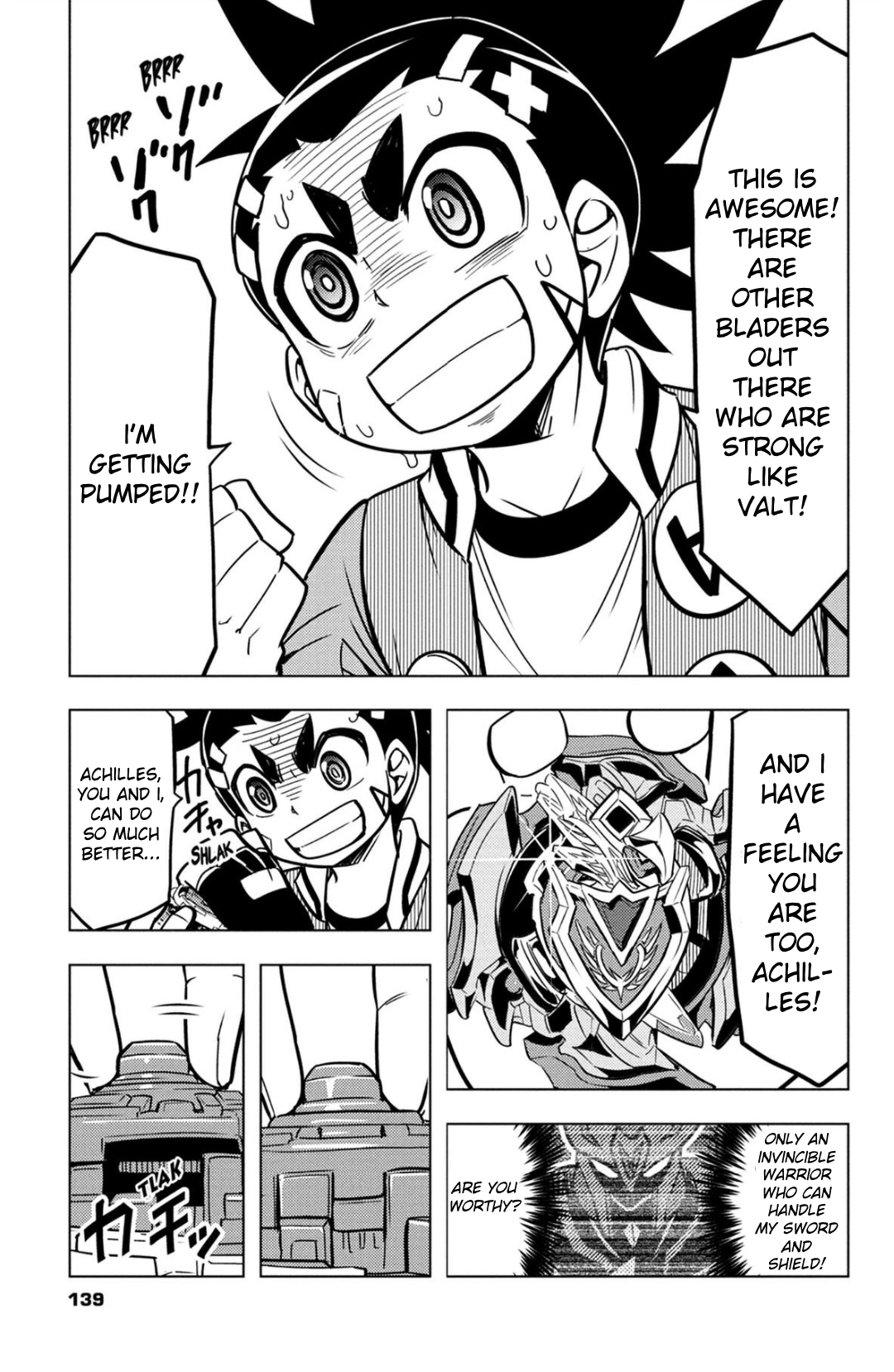 Read Beyblade Burst chapter 47 image 21 on Lezhin