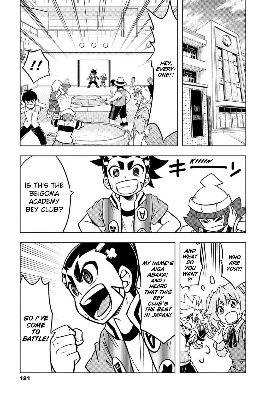 Read Beyblade Burst chapter 47 image 3 on Lezhin