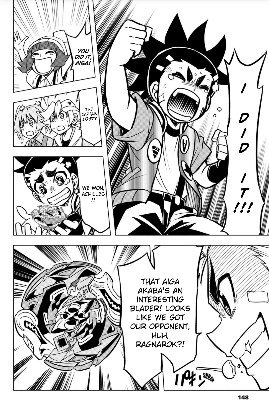 Read Beyblade Burst chapter 47 image 30 on Lezhin