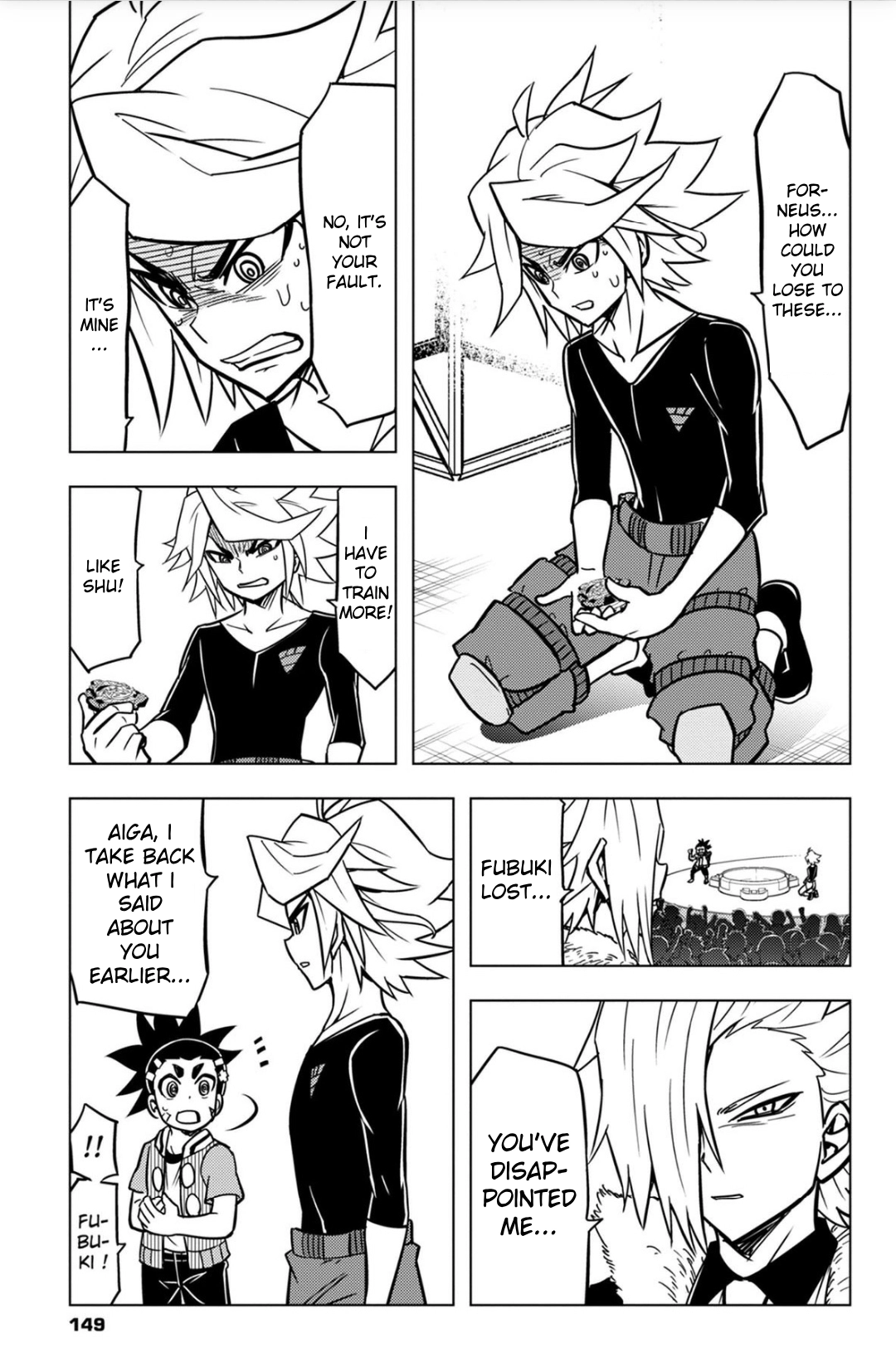Read Beyblade Burst chapter 47 image 31 on Lezhin