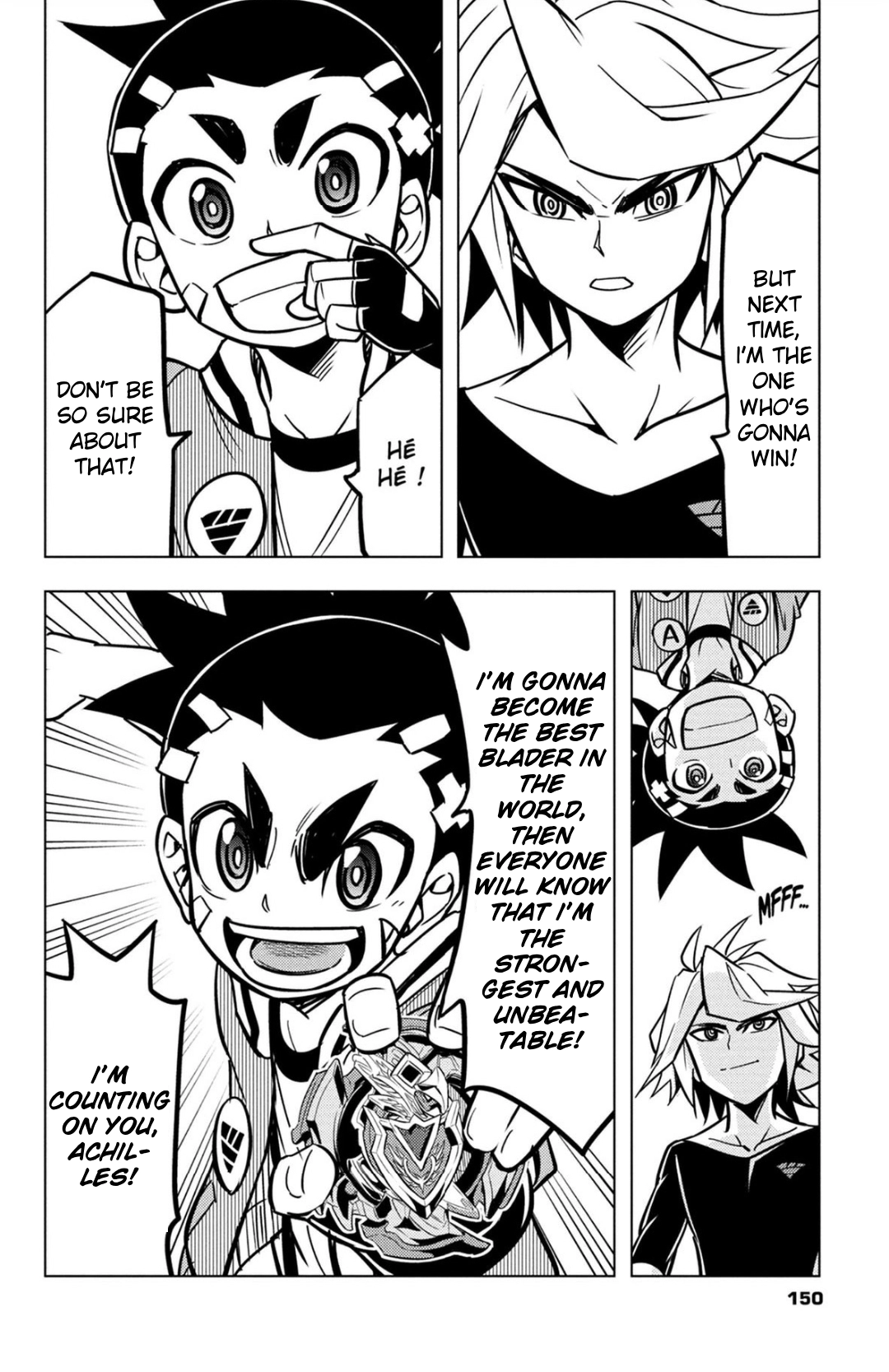 Read Beyblade Burst chapter 47 image 32 on Lezhin