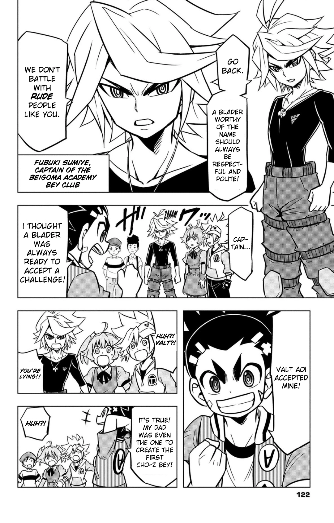 Read Beyblade Burst chapter 47 image 4 on Lezhin