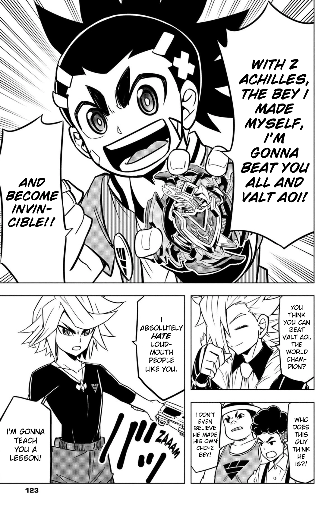 Read Beyblade Burst chapter 47 image 5 on Lezhin