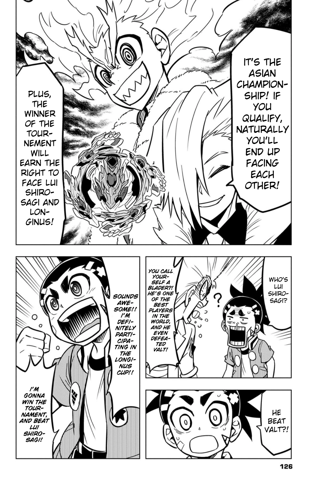Read Beyblade Burst chapter 47 image 8 on Lezhin