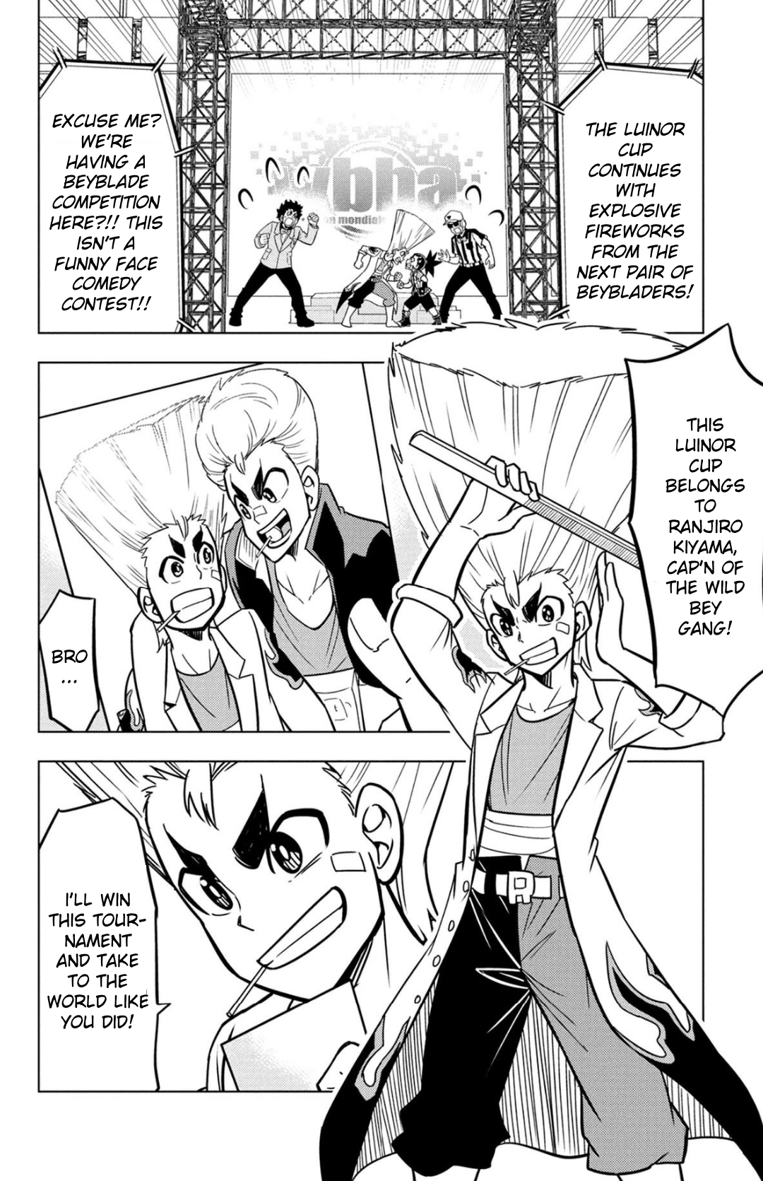Read Beyblade Burst chapter 48 image 2 on Lezhin