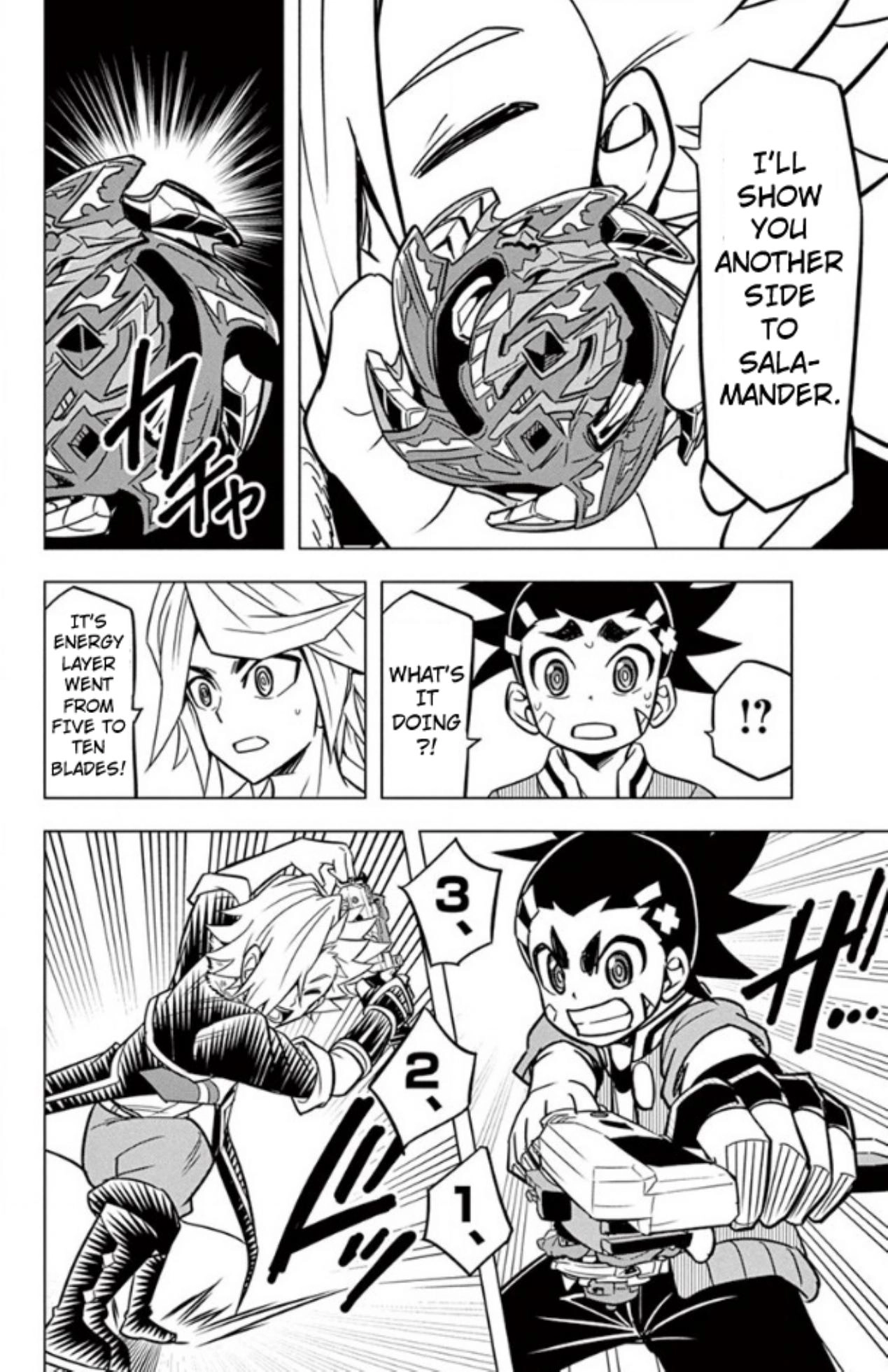 Read Beyblade Burst chapter 49 image 13 on Lezhin