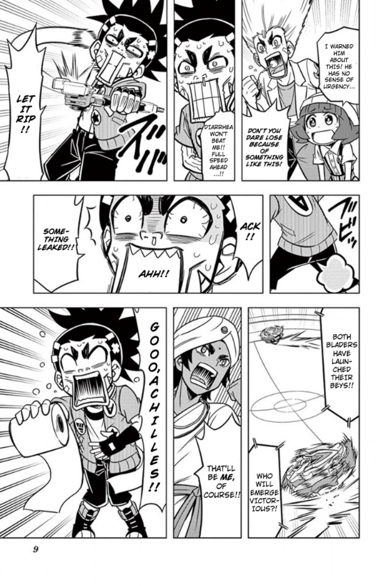 Read Beyblade Burst chapter 49 image 2 on Lezhin