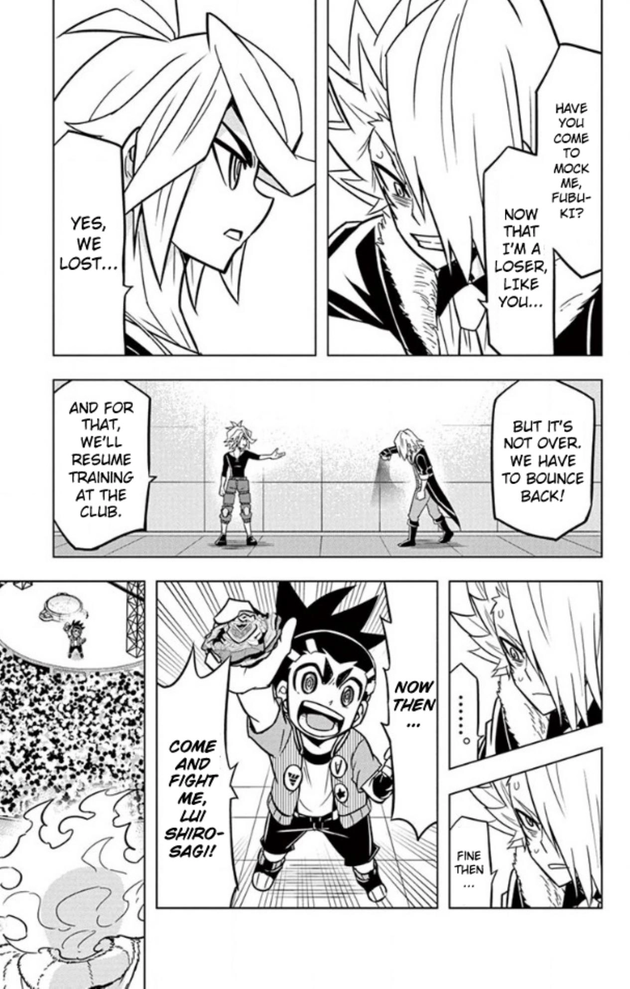 Read Beyblade Burst chapter 49 image 28 on Lezhin