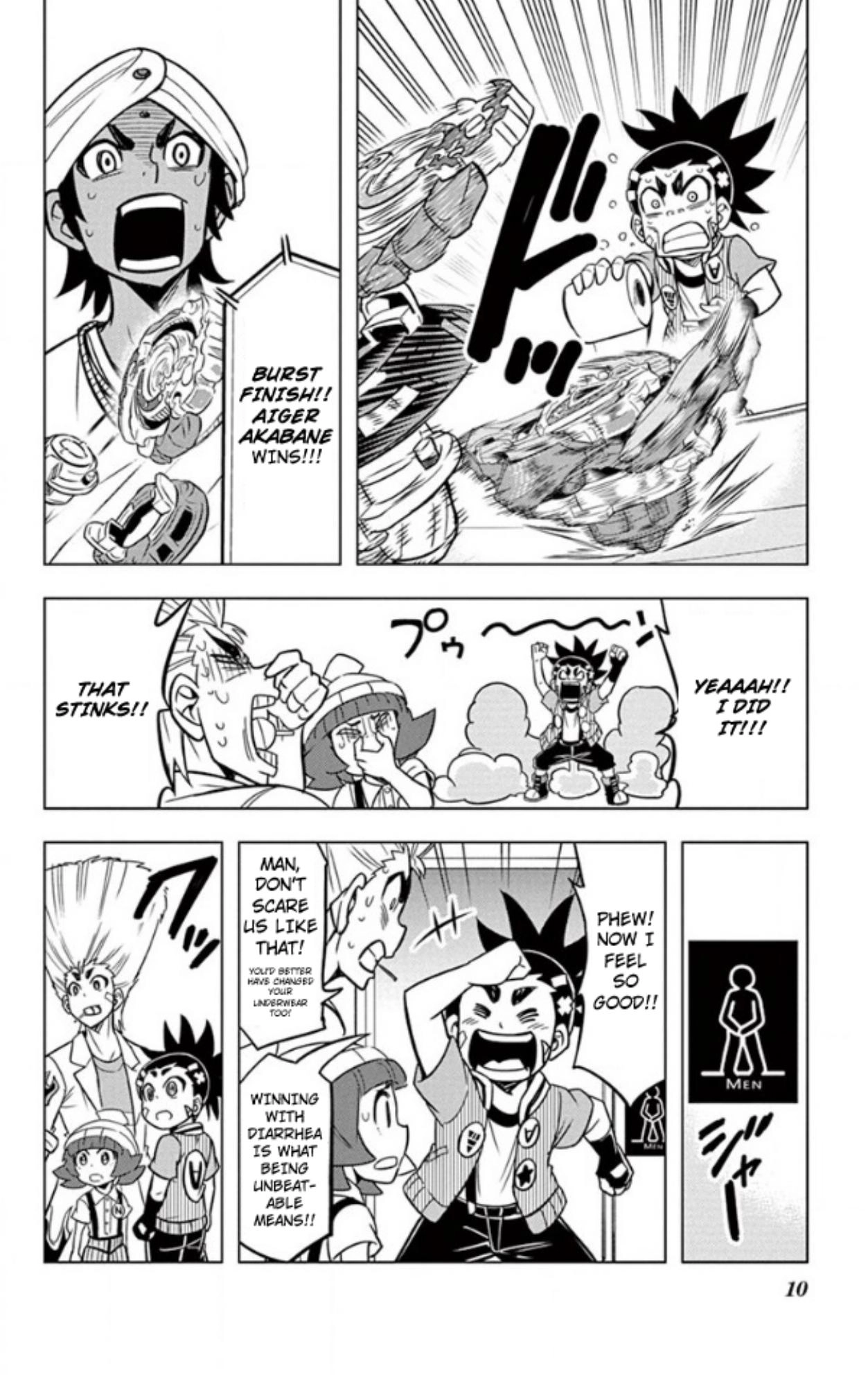 Read Beyblade Burst chapter 49 image 3 on Lezhin
