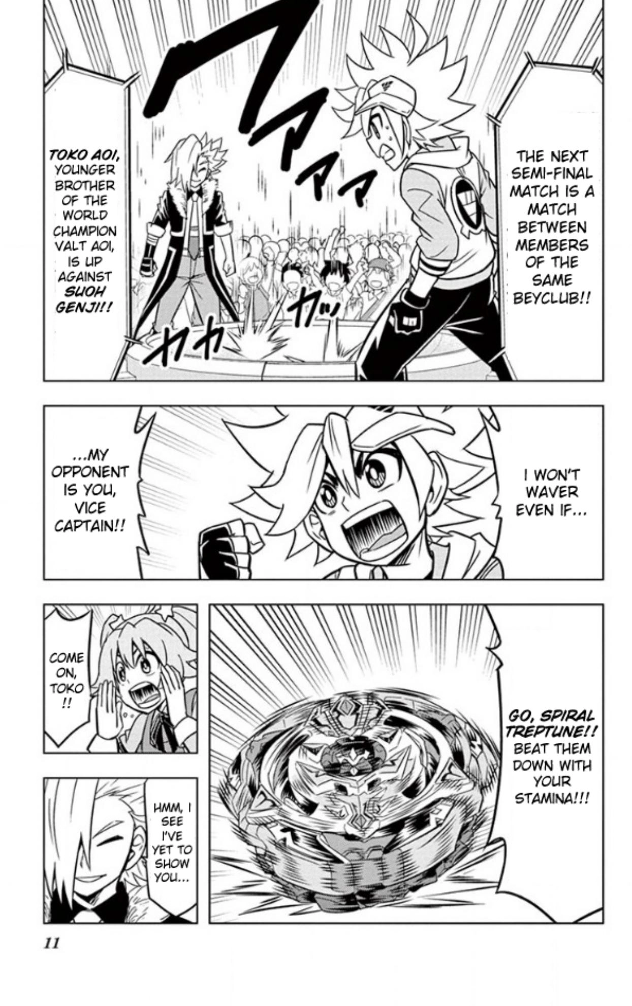 Read Beyblade Burst chapter 49 image 4 on Lezhin