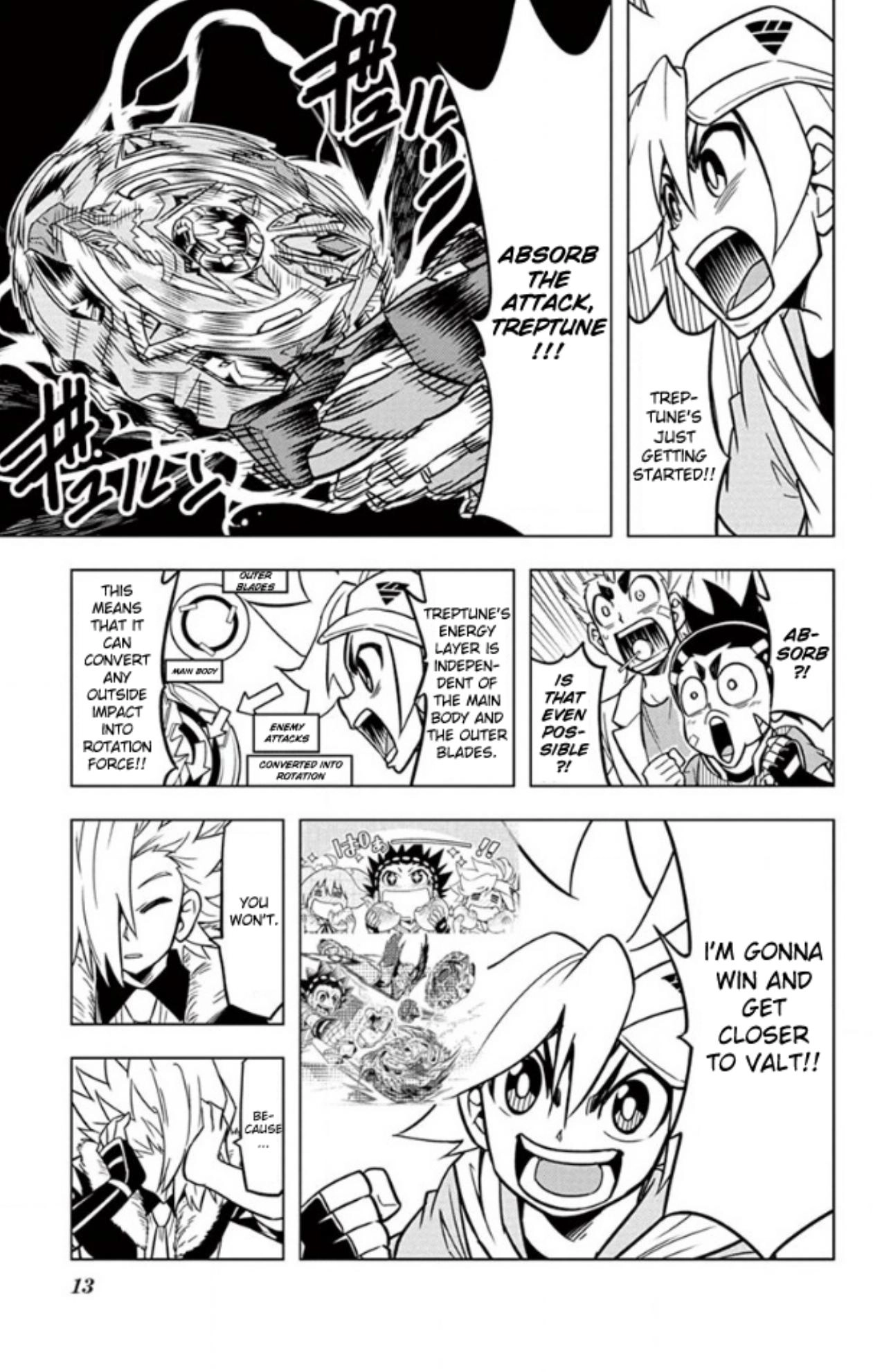 Read Beyblade Burst chapter 49 image 6 on Lezhin