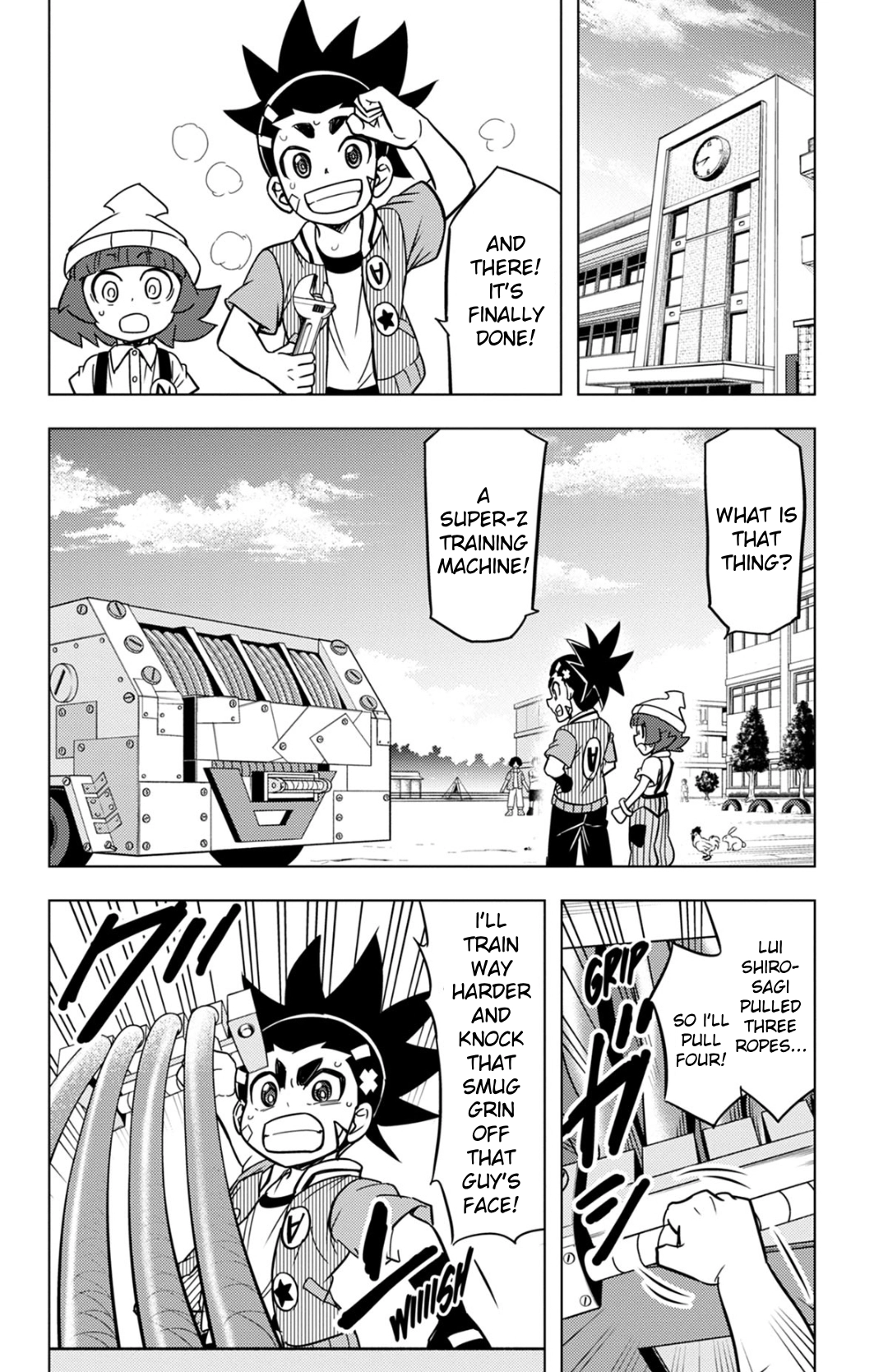 Read Beyblade Burst chapter 50 image 12 on Lezhin