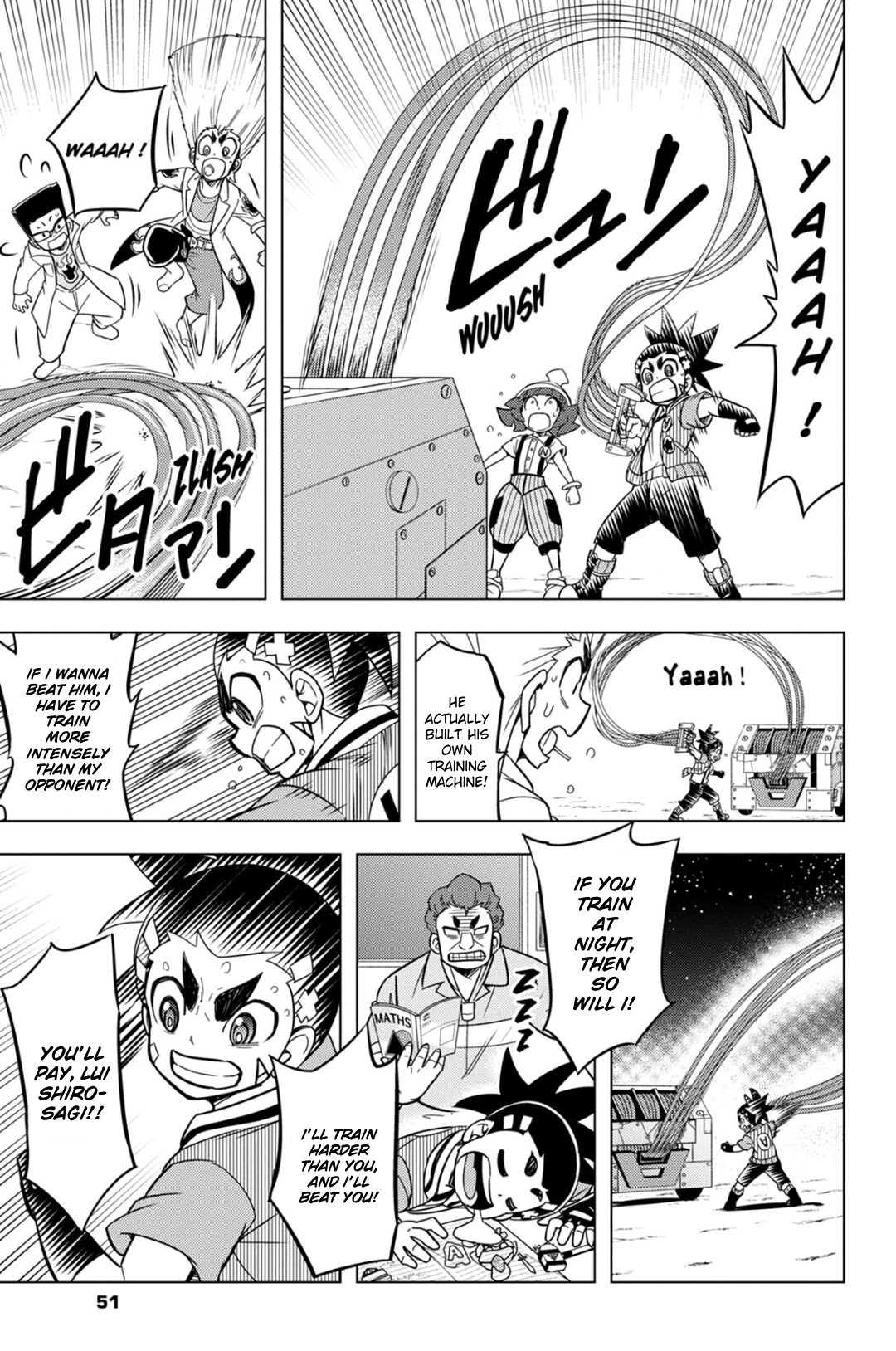 Read Beyblade Burst chapter 50 image 13 on Lezhin