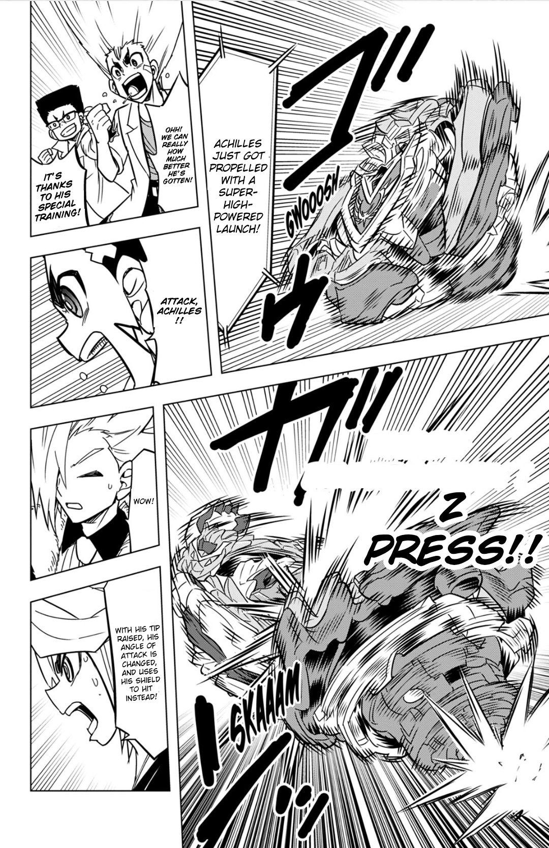 Read Beyblade Burst chapter 50 image 16 on Lezhin
