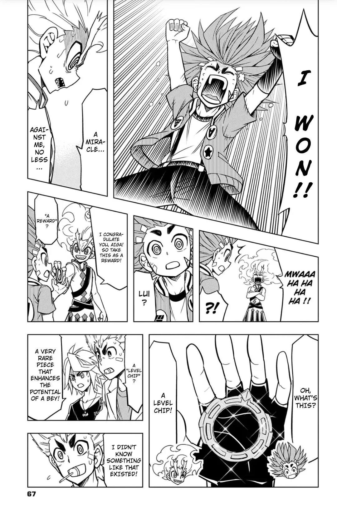 Read Beyblade Burst chapter 50 image 29 on Lezhin