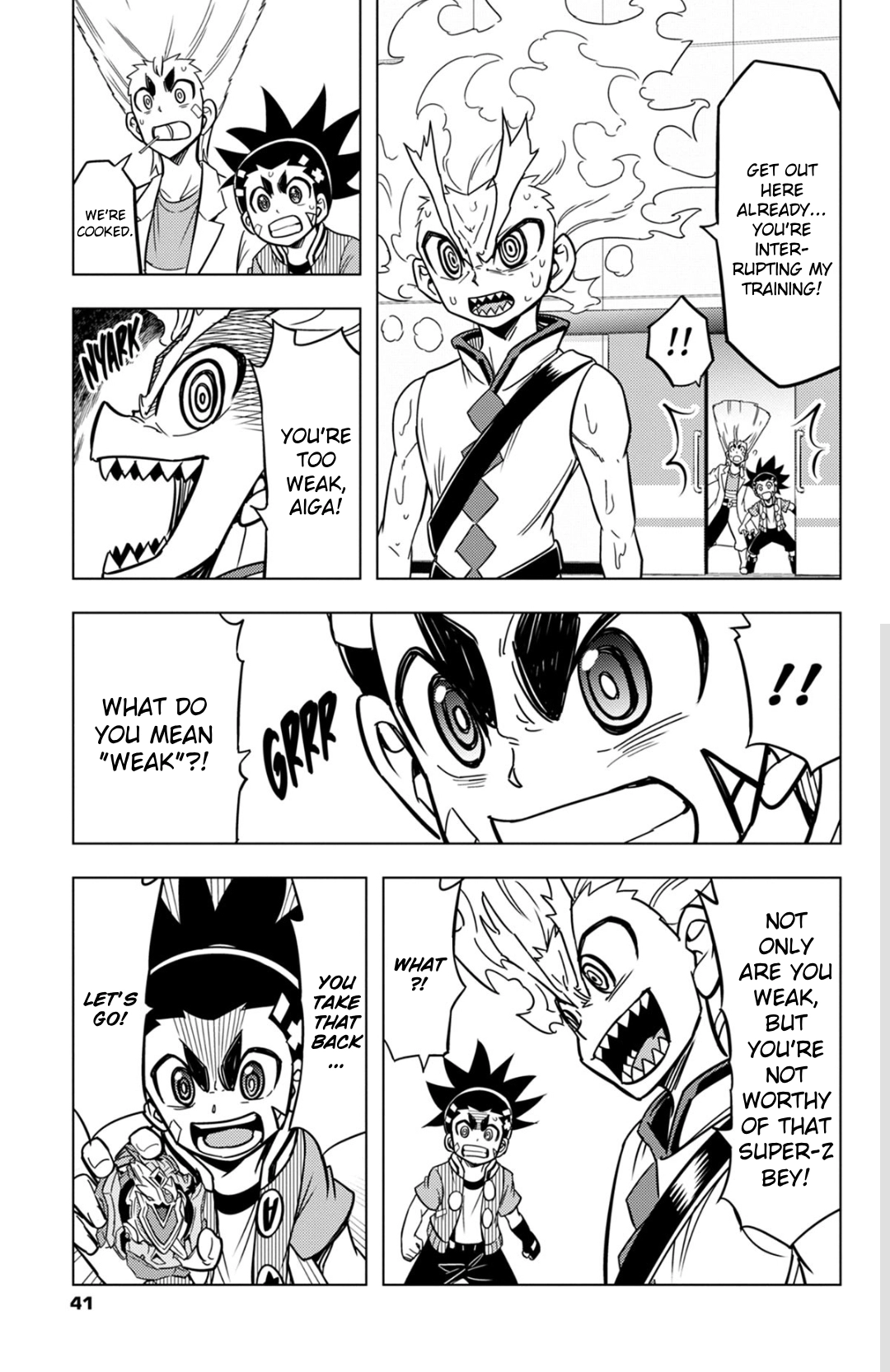 Read Beyblade Burst chapter 50 image 3 on Lezhin