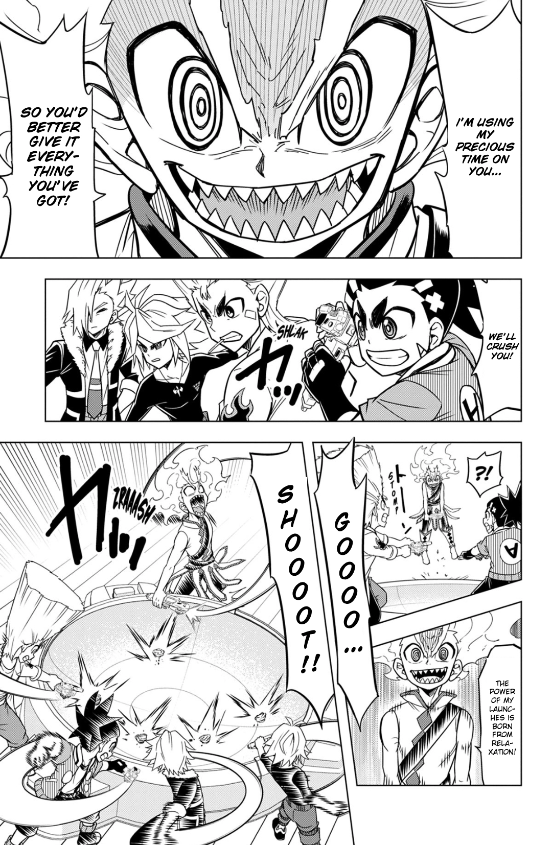 Read Beyblade Burst chapter 50 image 5 on Lezhin