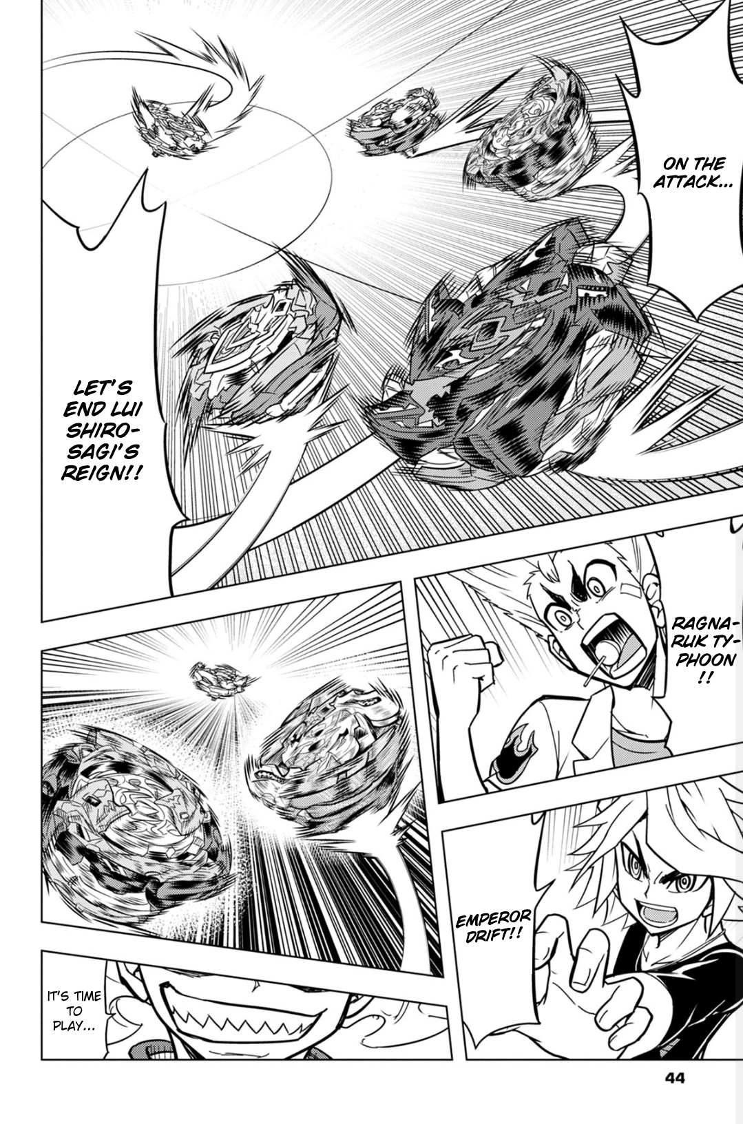 Read Beyblade Burst chapter 50 image 6 on Lezhin