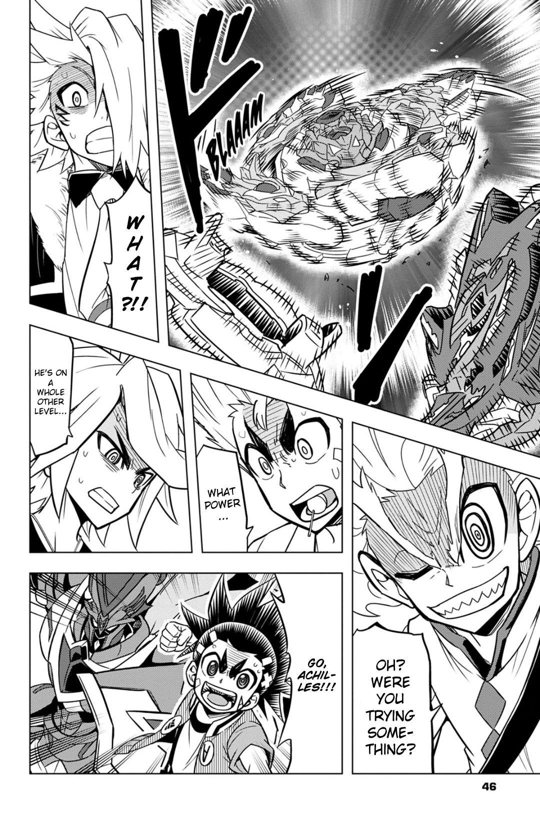 Read Beyblade Burst chapter 50 image 8 on Lezhin