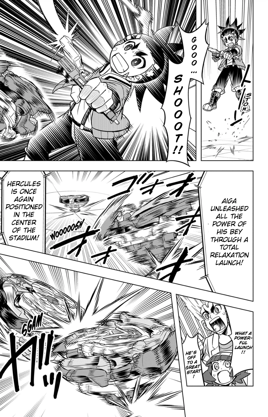 Read Beyblade Burst chapter 51 image 10 on Lezhin