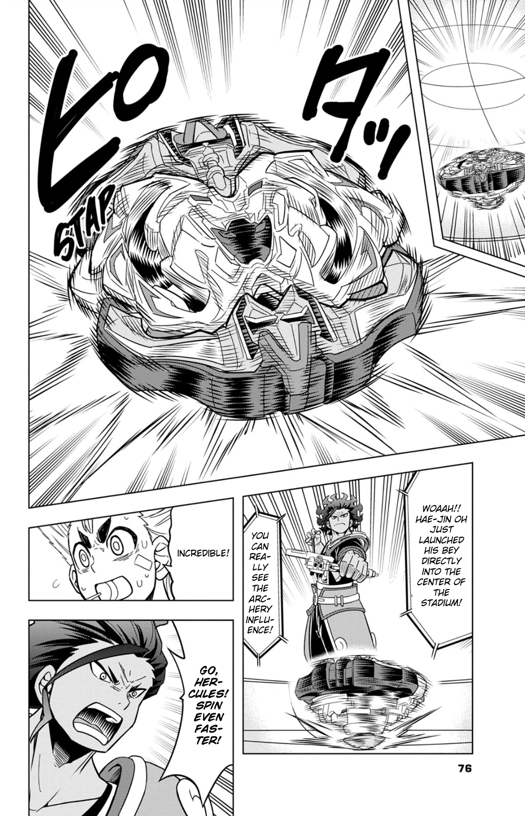 Read Beyblade Burst chapter 51 image 5 on Lezhin