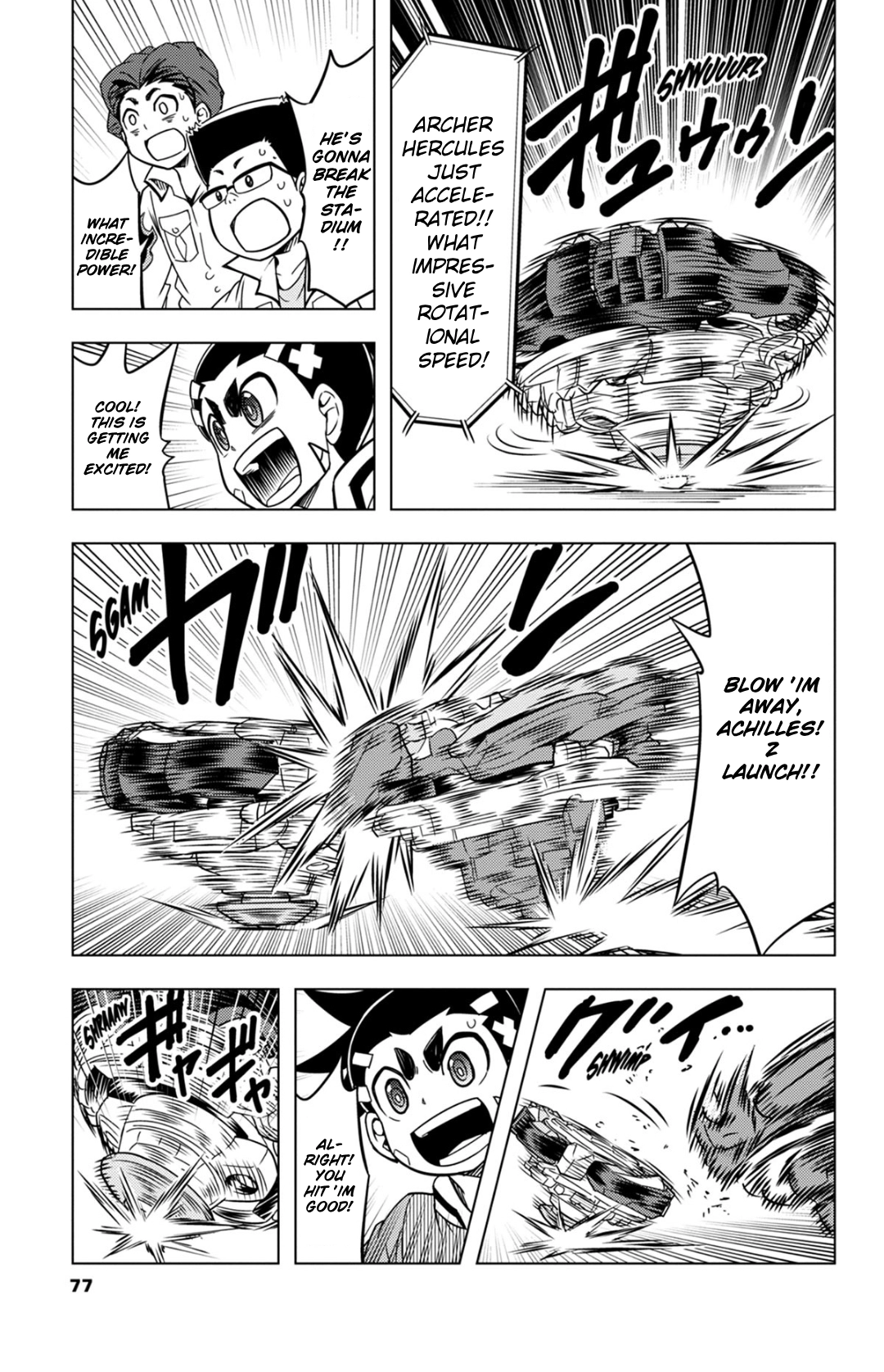 Read Beyblade Burst chapter 51 image 6 on Lezhin