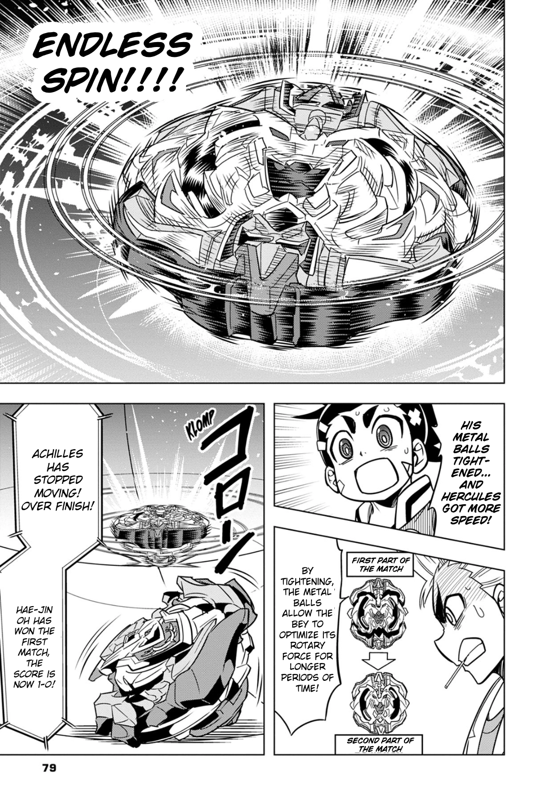 Read Beyblade Burst chapter 51 image 8 on Lezhin