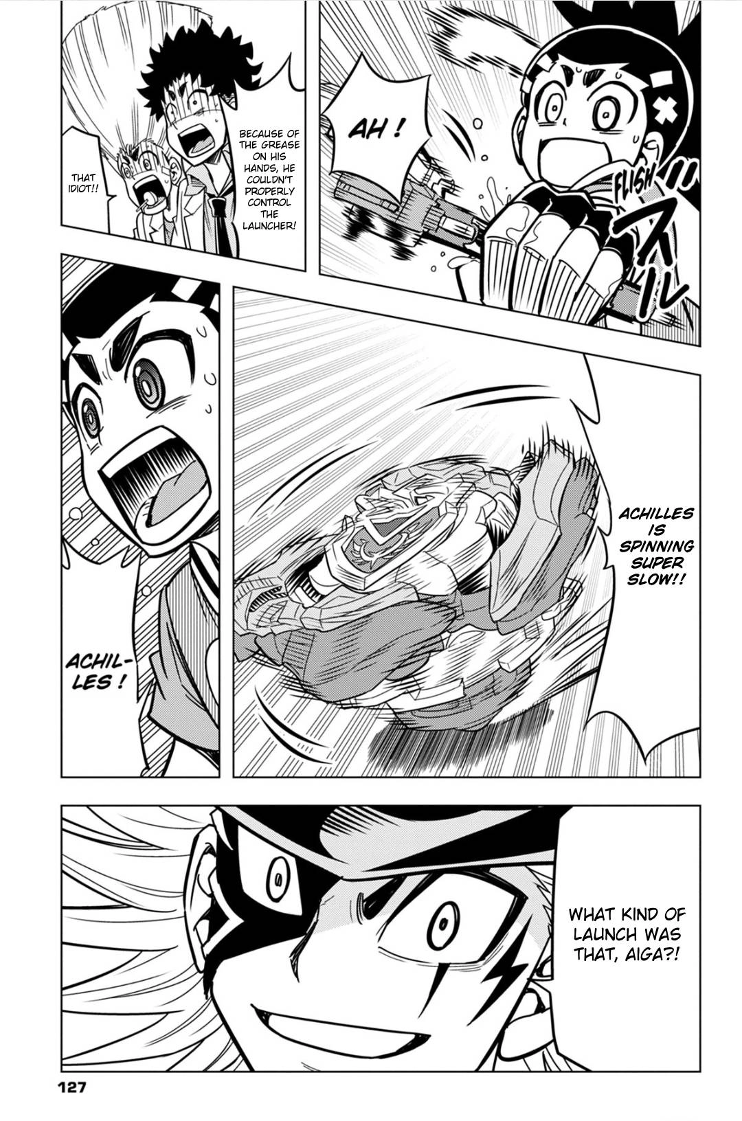 Read Beyblade Burst chapter 52.5 image 8 on Lezhin