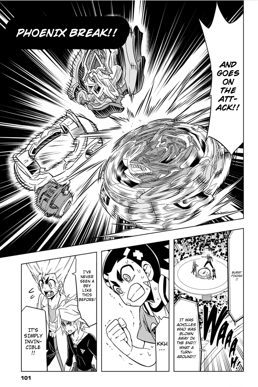 Read Beyblade Burst chapter 52 image 14 on Lezhin