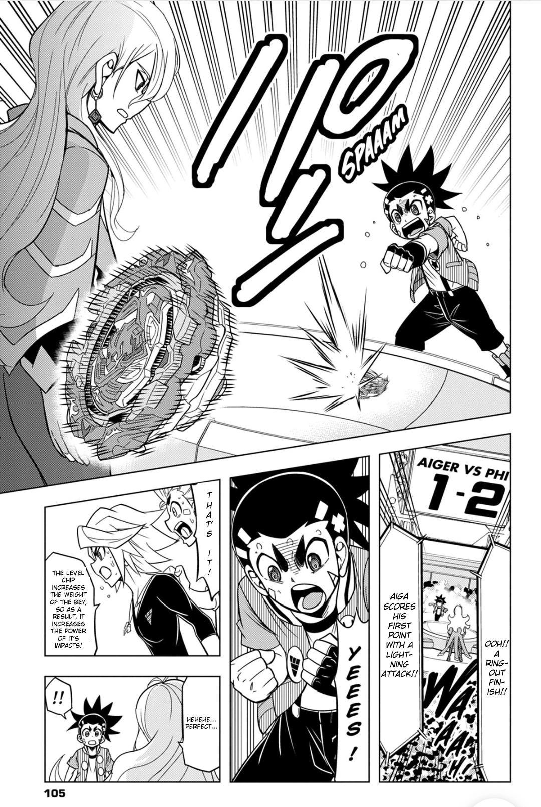 Read Beyblade Burst chapter 52 image 18 on Lezhin