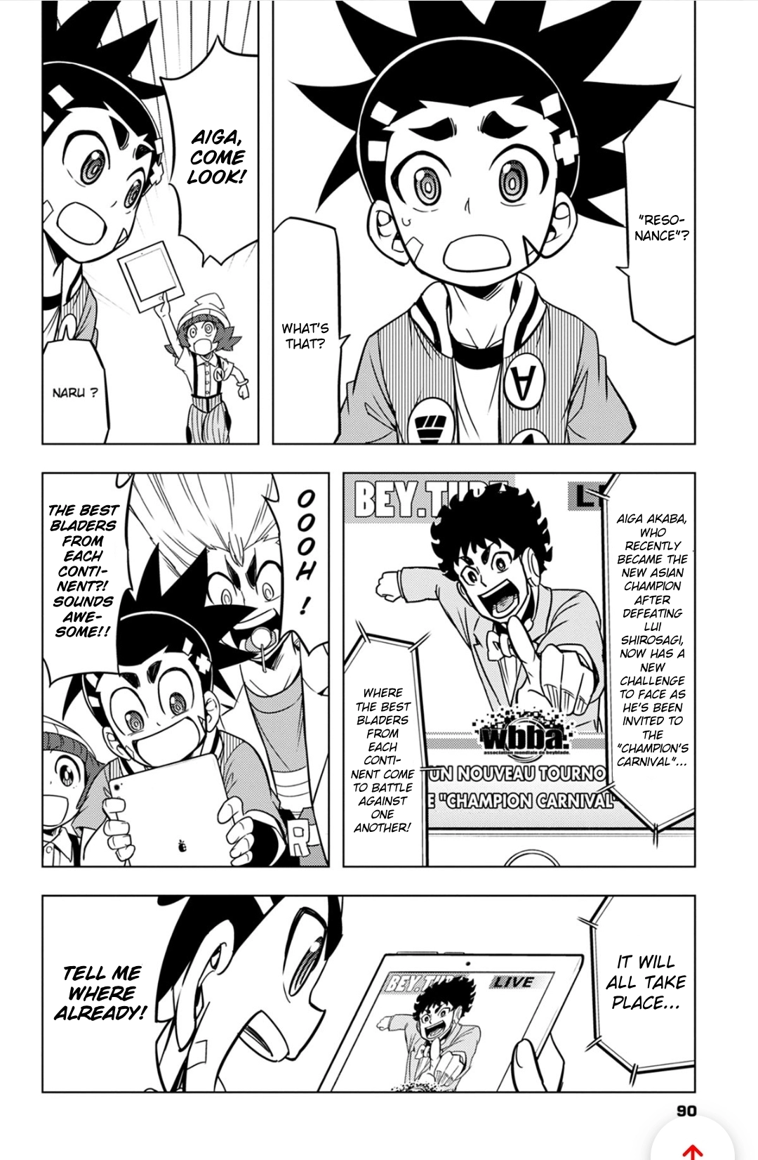 Read Beyblade Burst chapter 52 image 3 on Lezhin