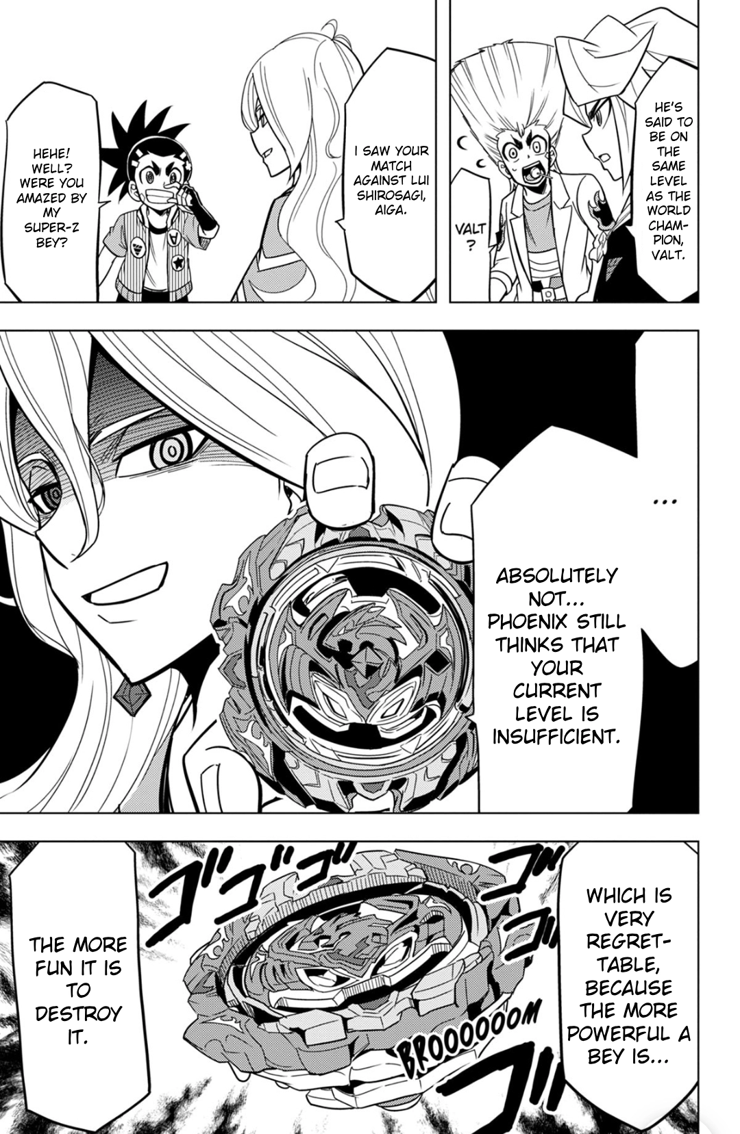 Read Beyblade Burst chapter 52 image 6 on Lezhin