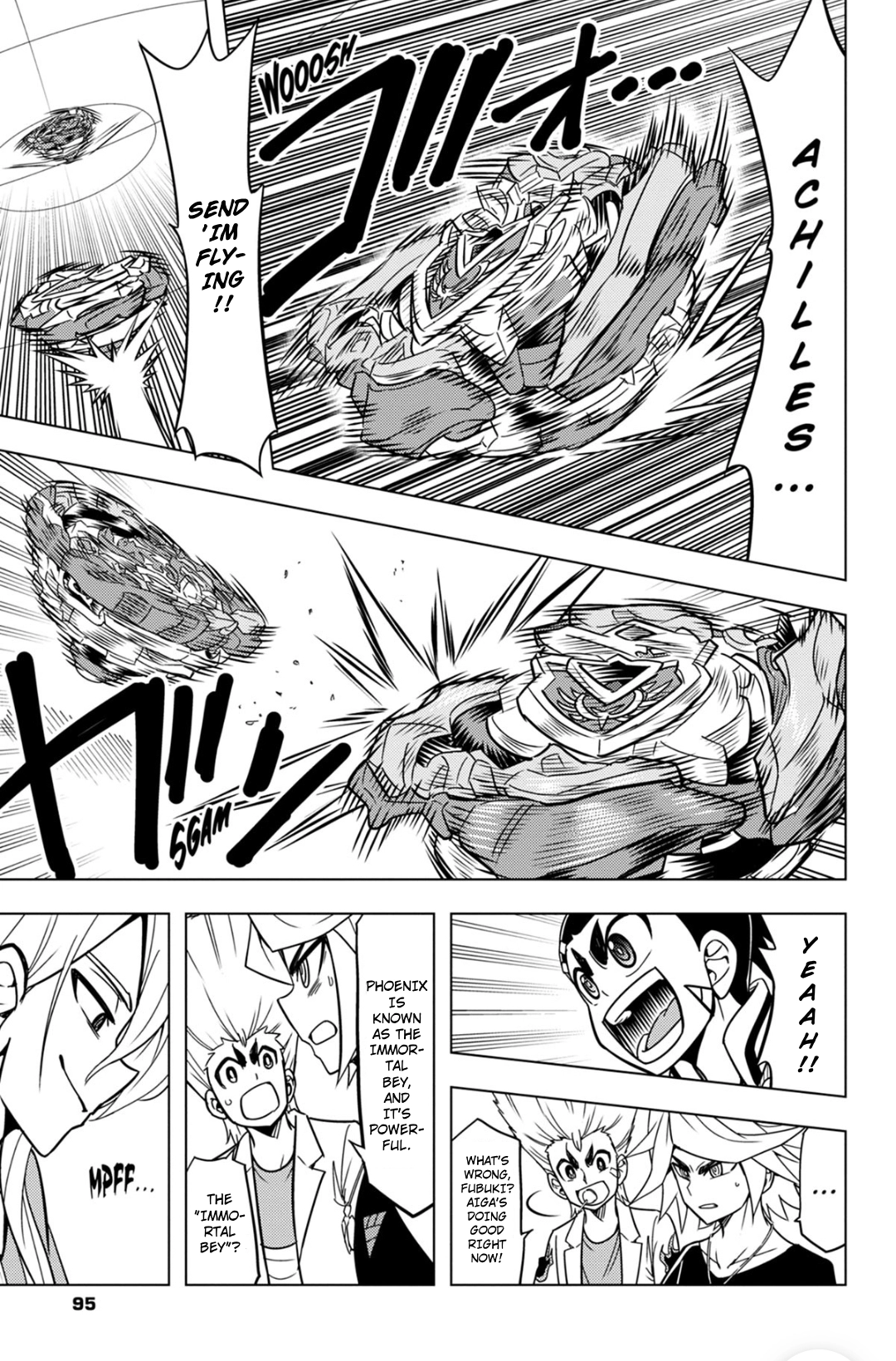 Read Beyblade Burst chapter 52 image 8 on Lezhin