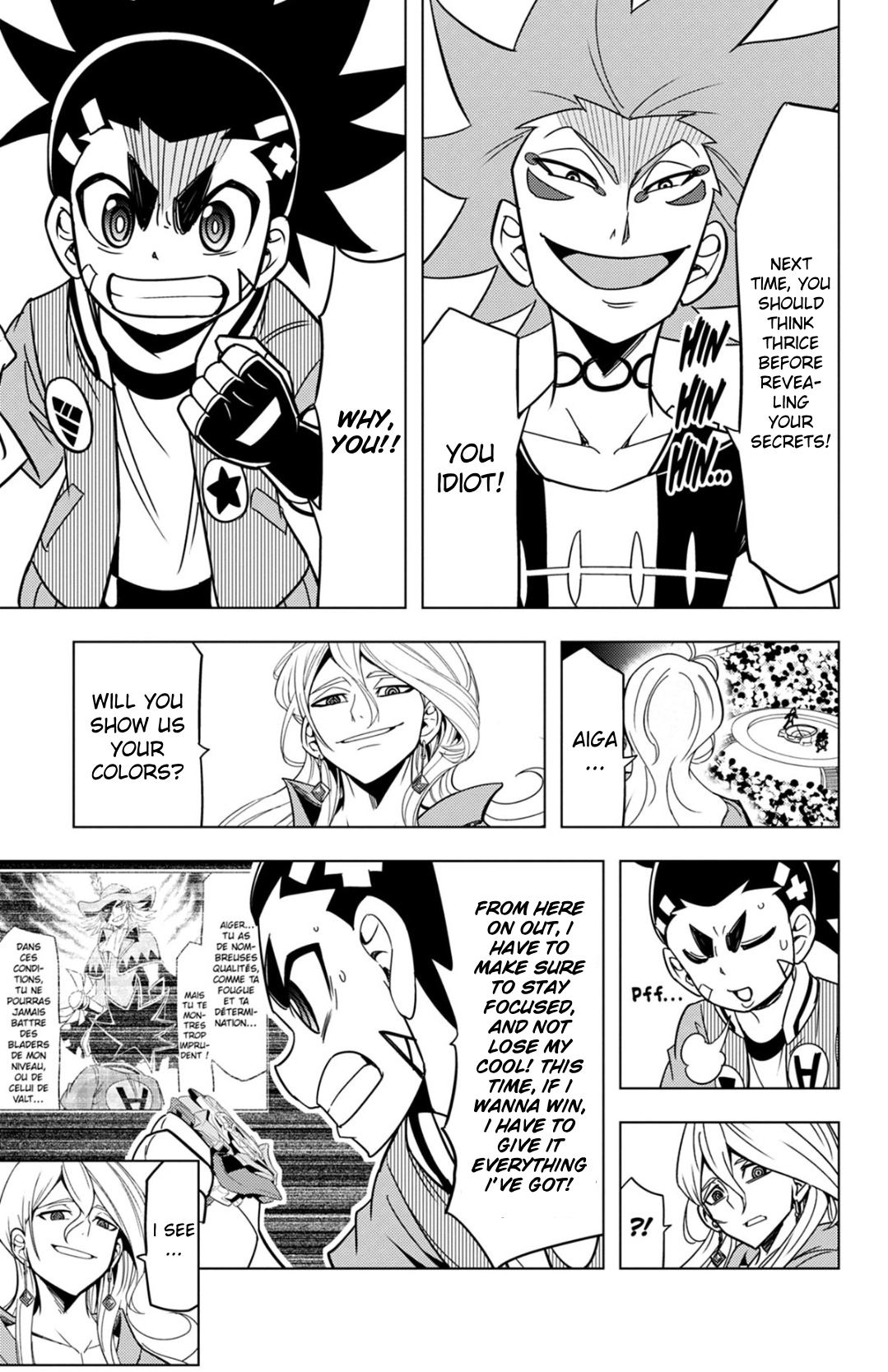 Read Beyblade Burst chapter 53 image 18 on Lezhin