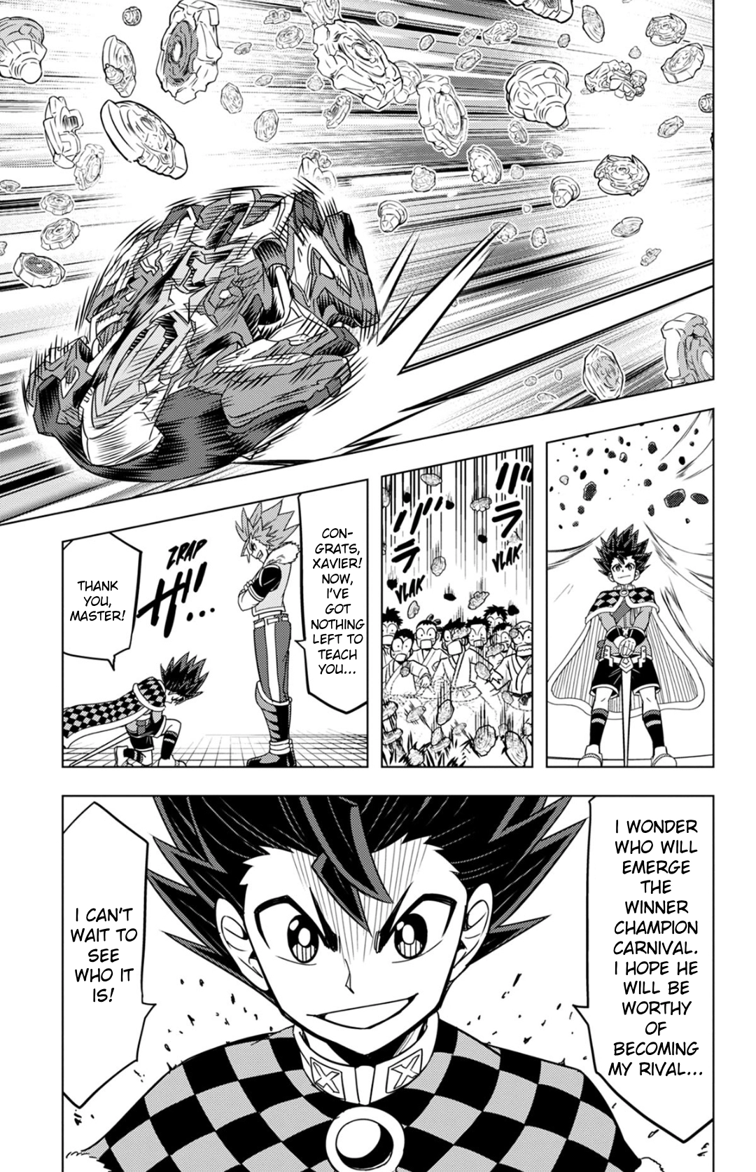 Read Beyblade Burst chapter 53 image 32 on Lezhin