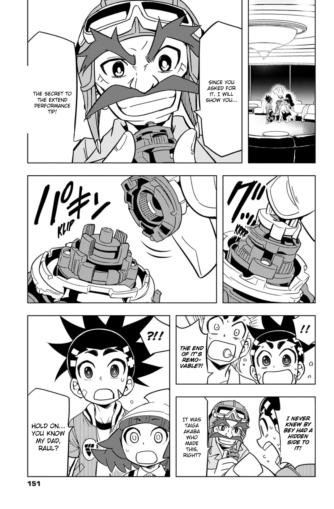 Read Beyblade Burst chapter 53 image 4 on Lezhin