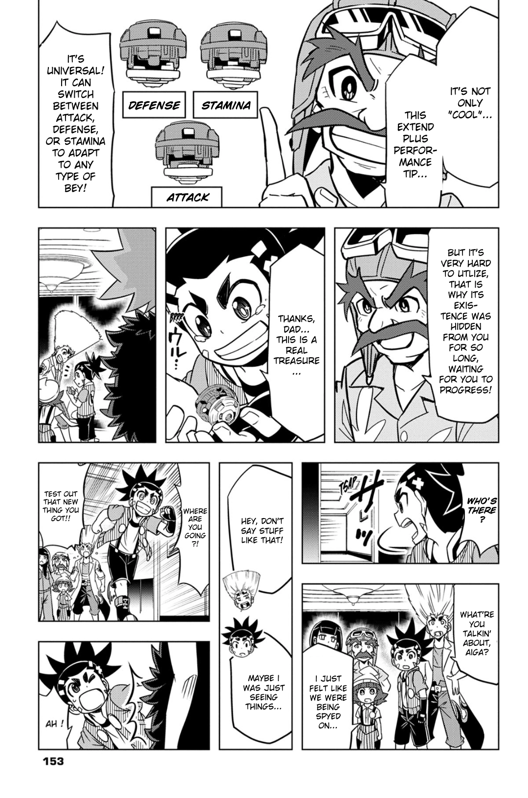 Read Beyblade Burst chapter 53 image 6 on Lezhin