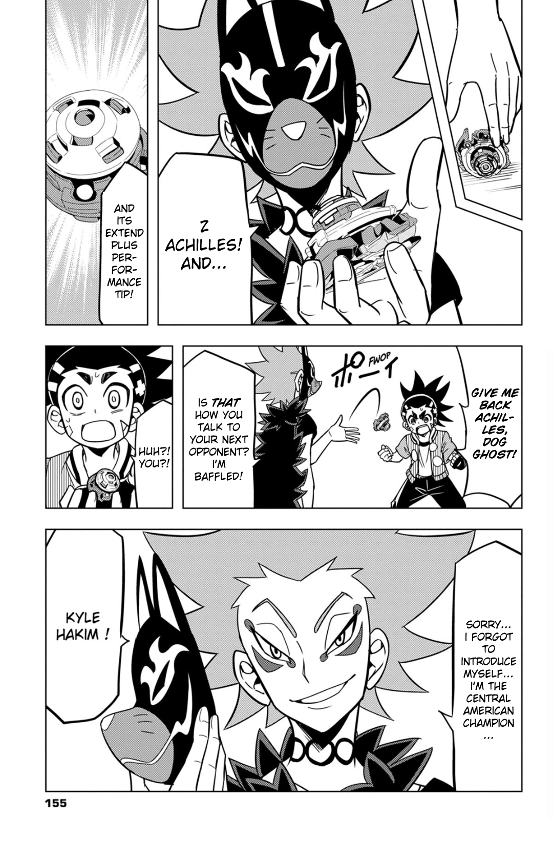 Read Beyblade Burst chapter 53 image 8 on Lezhin