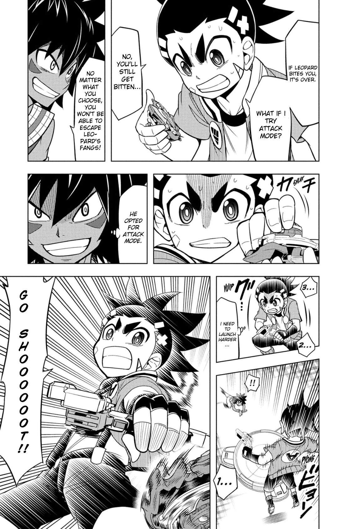 Read Beyblade Burst chapter 54 image 10 on Lezhin