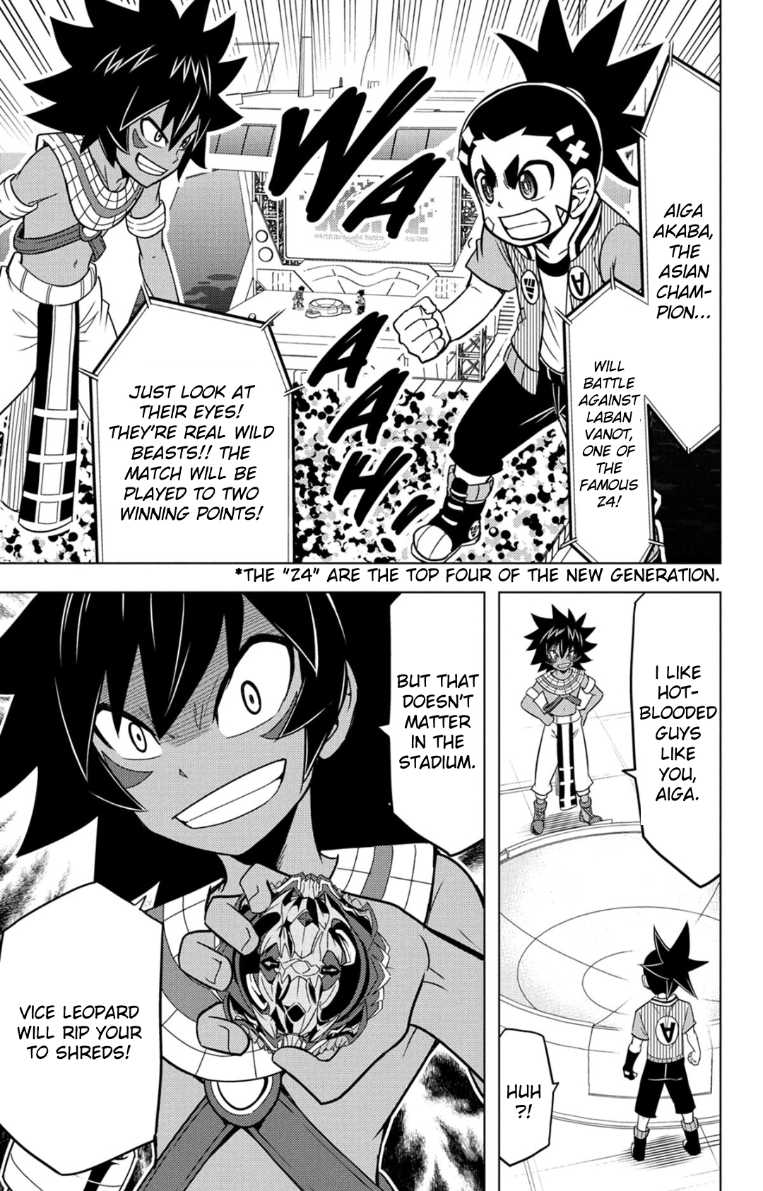 Read Beyblade Burst chapter 54 image 4 on Lezhin